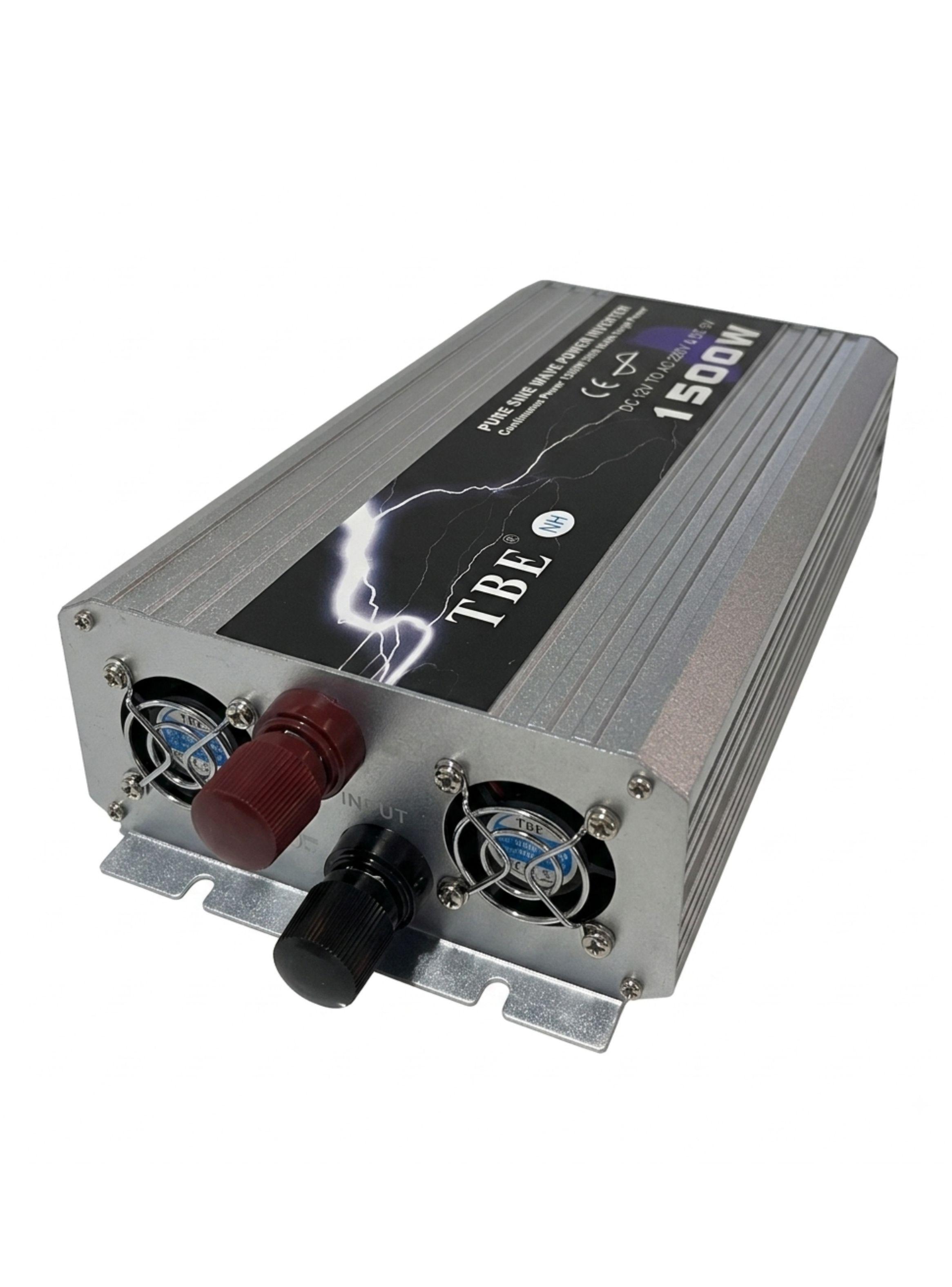 Inversor De Corriente Voltaje 1500w 12v A 220v Auto-3