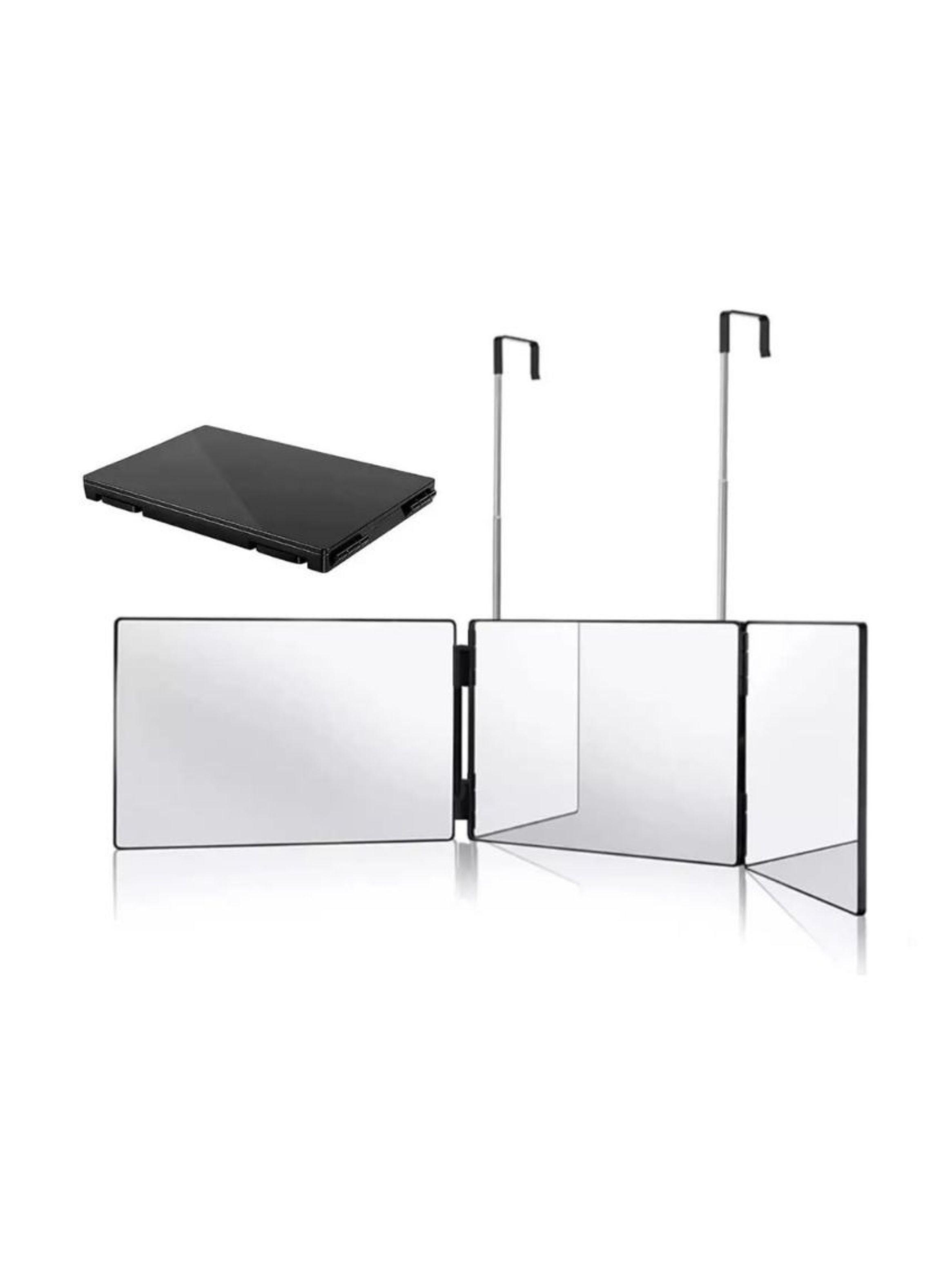 Espejo Triple Plegable Vista 360° Luz Led-4