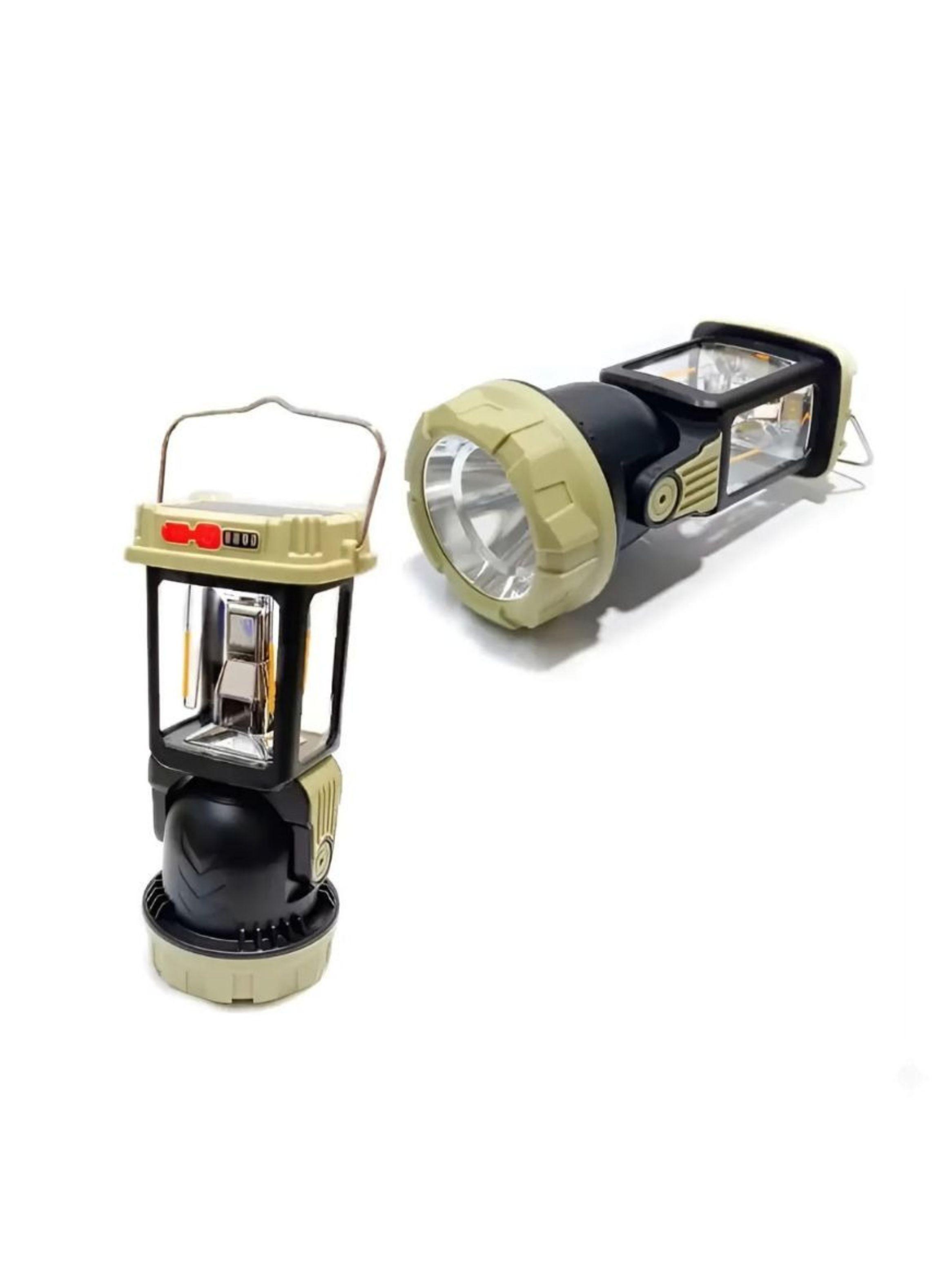 Lámpara Recargable Solar Camping Linterna Multifuncional -3