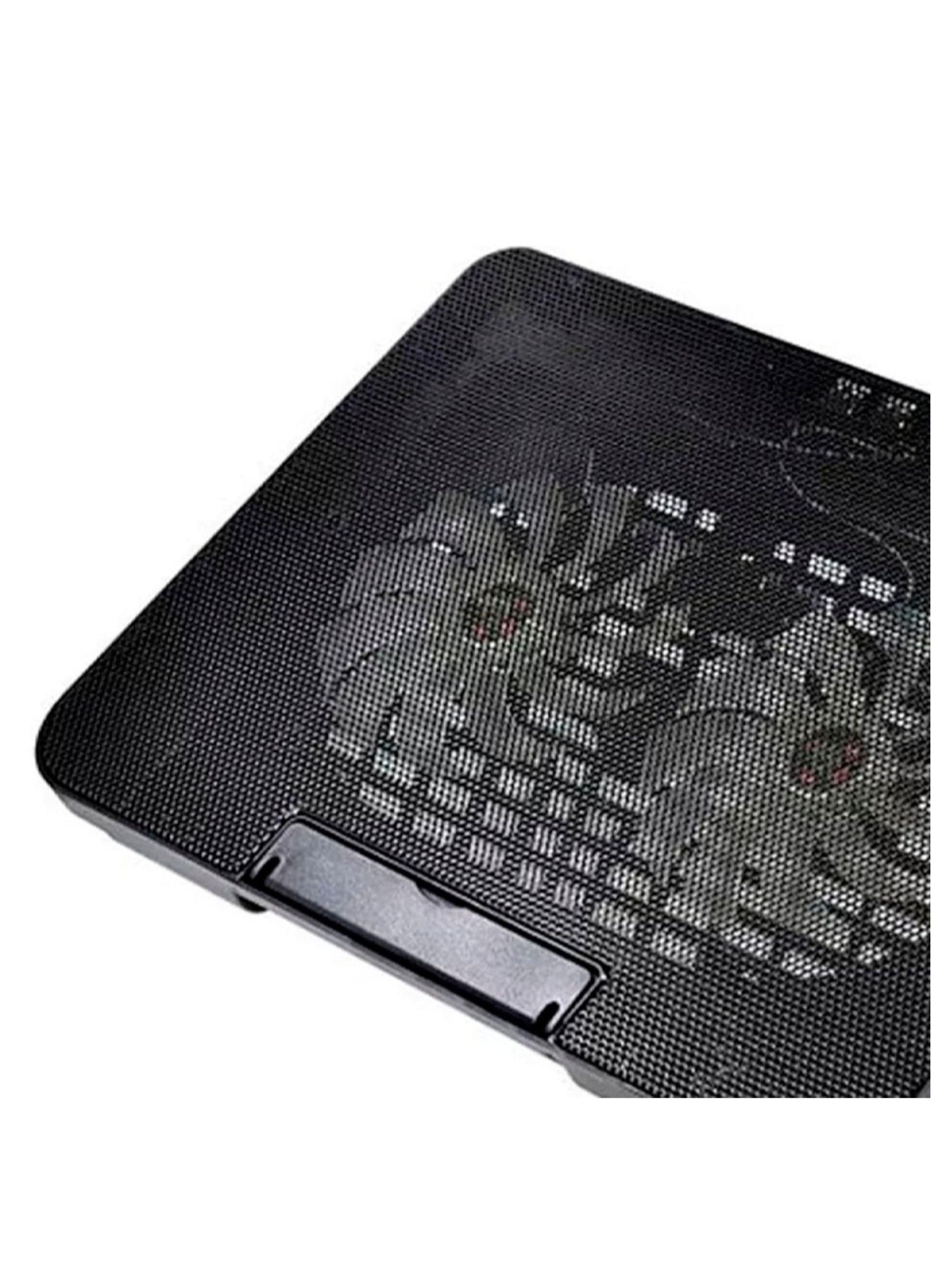 Soporte Ajustable Laptop 2 Ventiladores Iluminación Led 17 Pulgadas-4