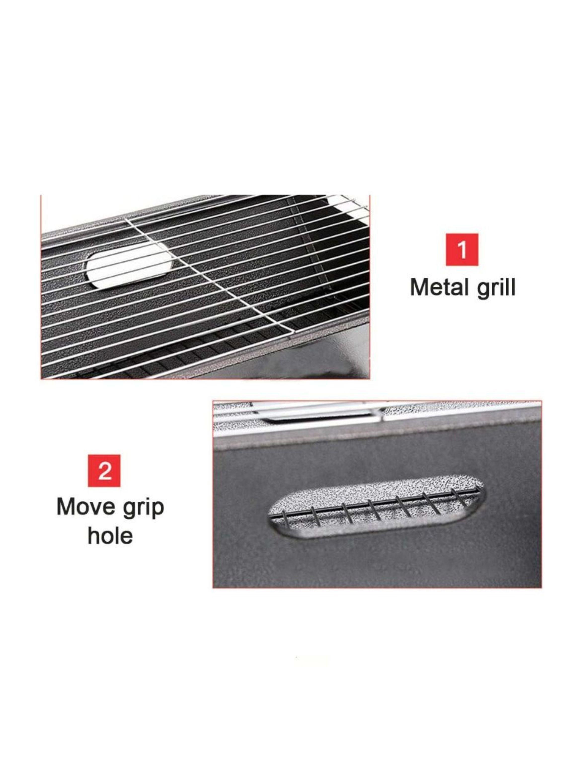 Parilla Portátil De Carbón Plegable Para Barbacoa-3