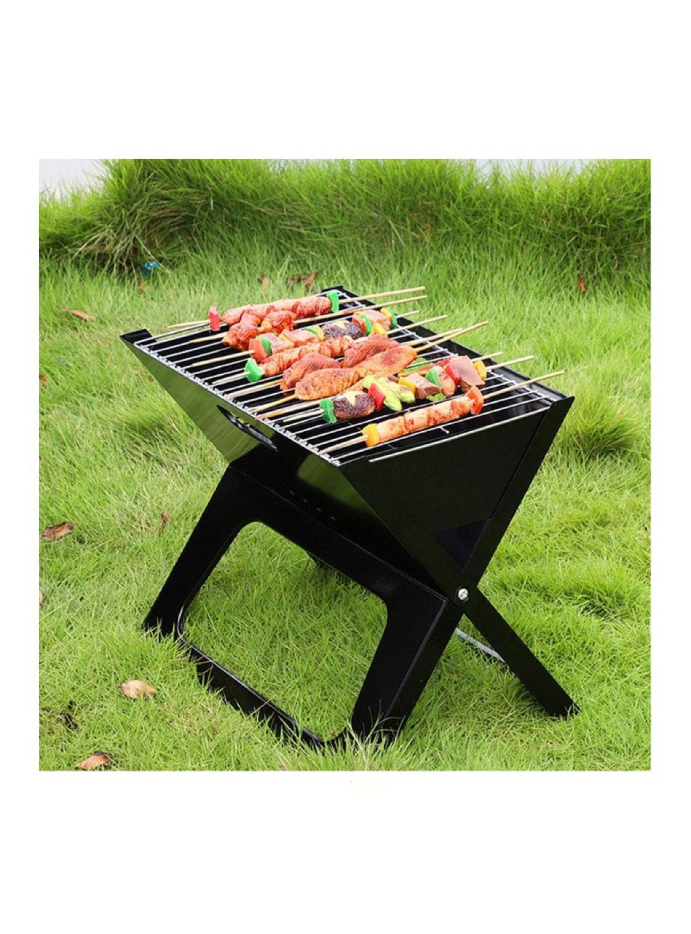 Parilla Portátil De Carbón Plegable Para Barbacoa-6
