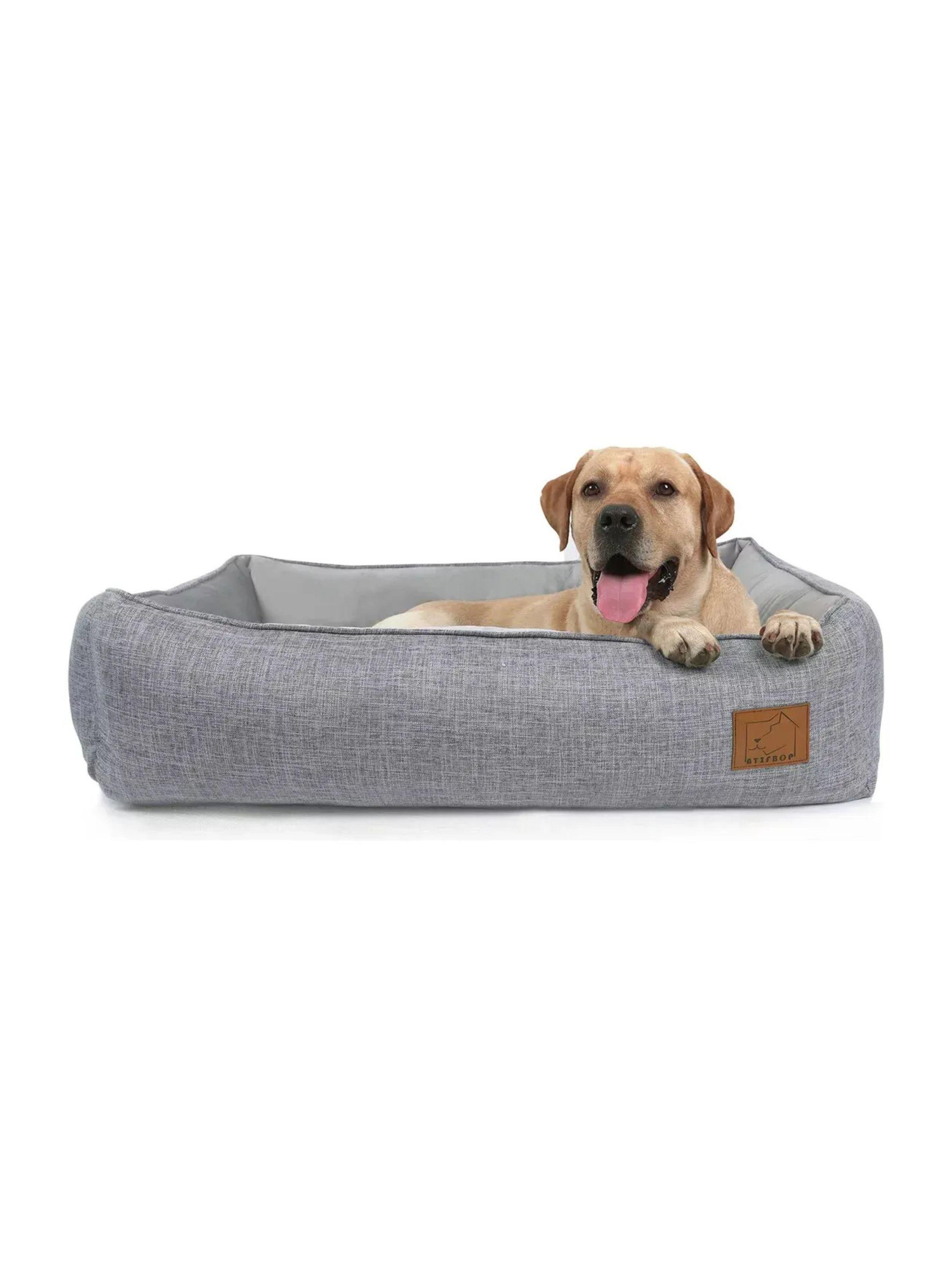 Cama Sofa Ortopedico Perros Grandes Lavable XL 107x82x20cm-2