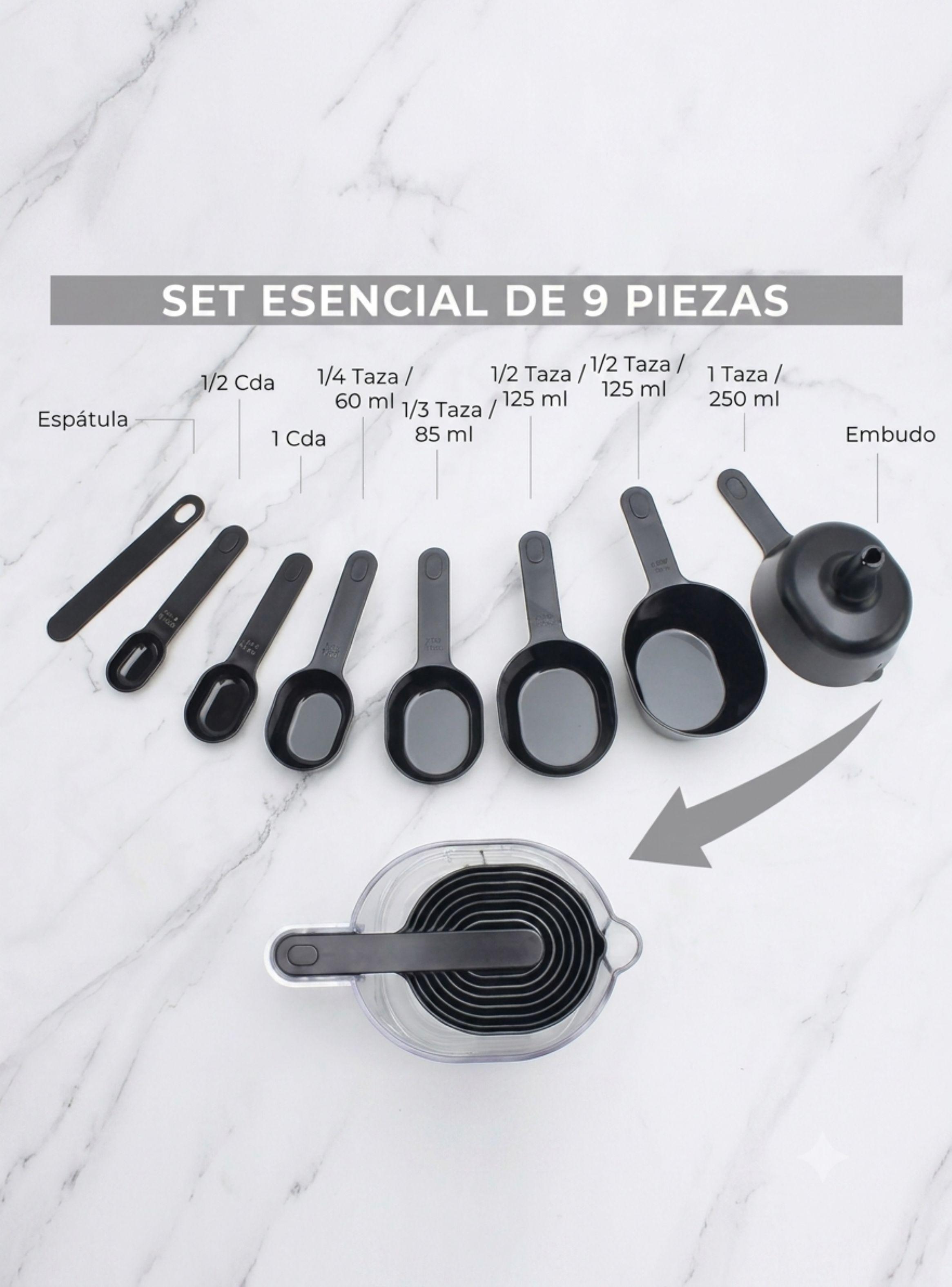 Set De Tazas Medidoras Danny Home 9 Piezas Cocina Repostería-3