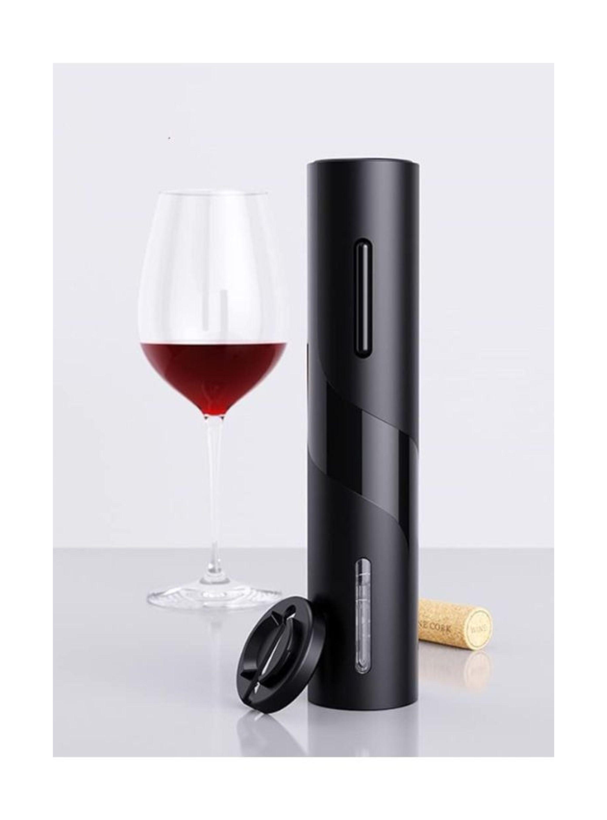 Destapador Sacacorchos Automático para Vino Recargable-2