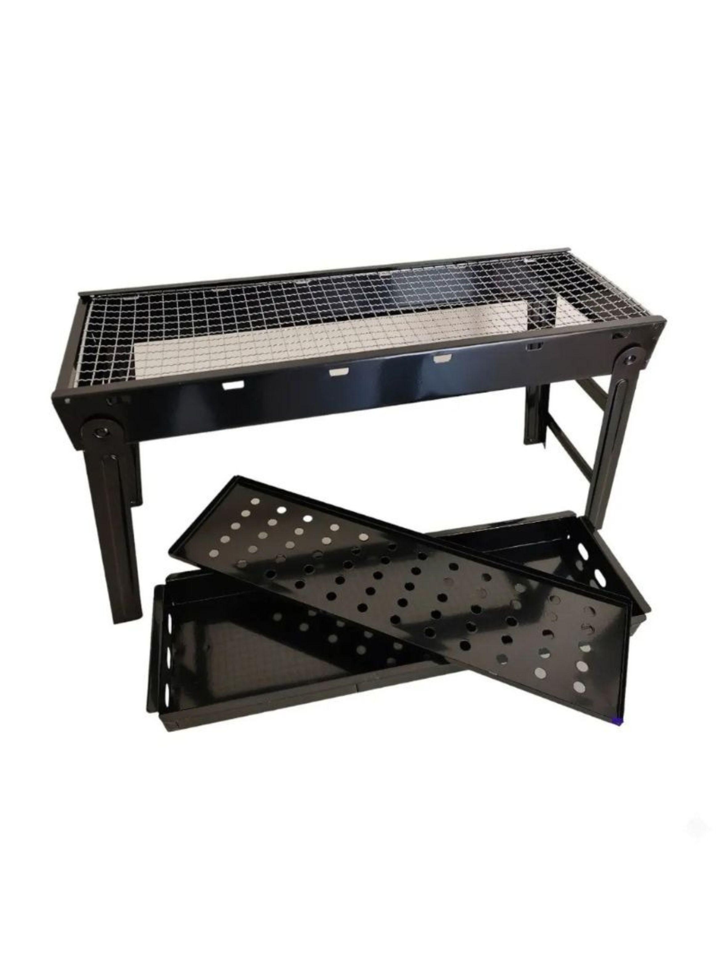 Parrilla Portátil Plegable Carbon Camping Picnic -4