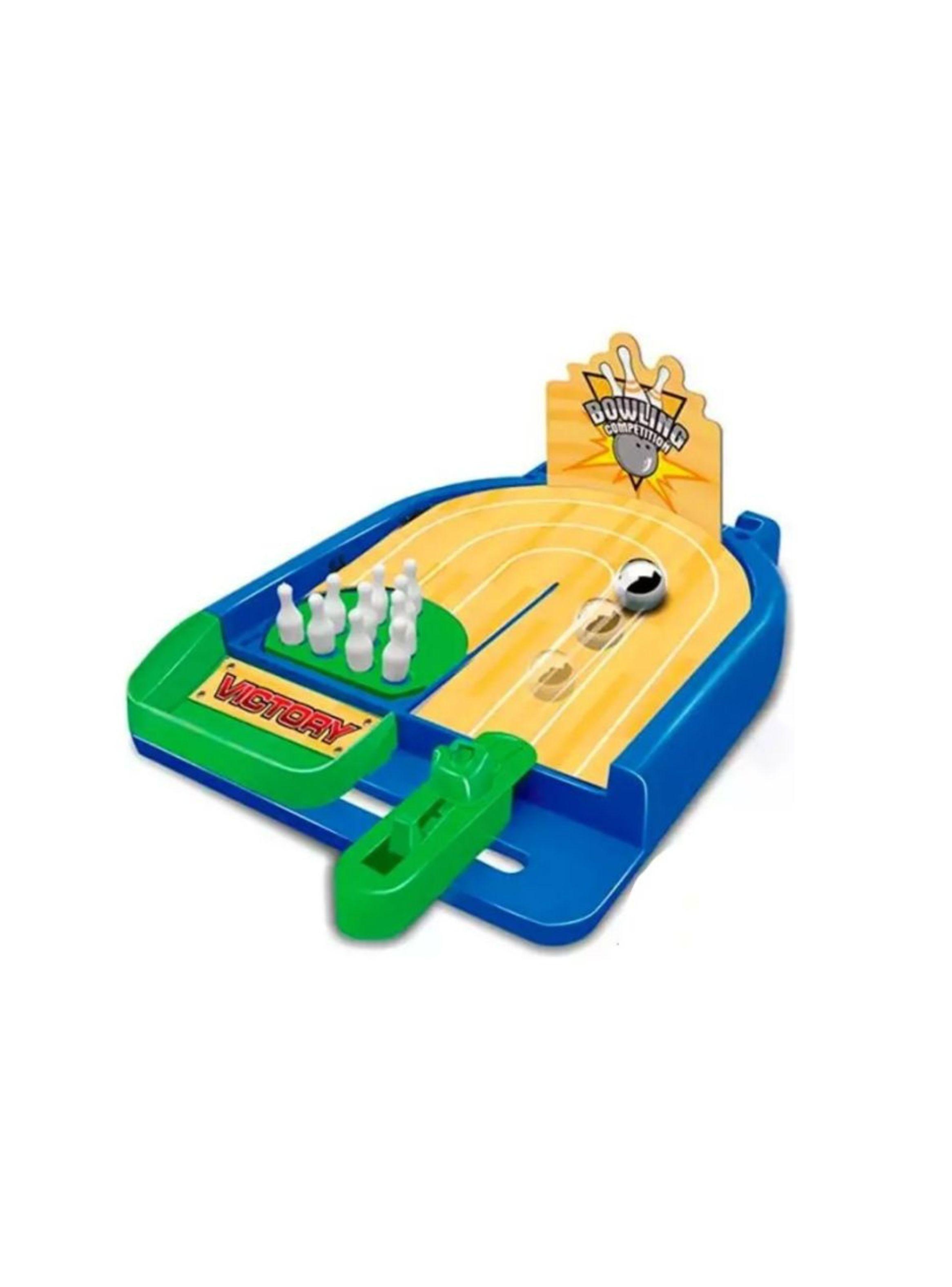 Juego De Mesa 3 En 1 Futbol Basquet Bowling Familiar-0