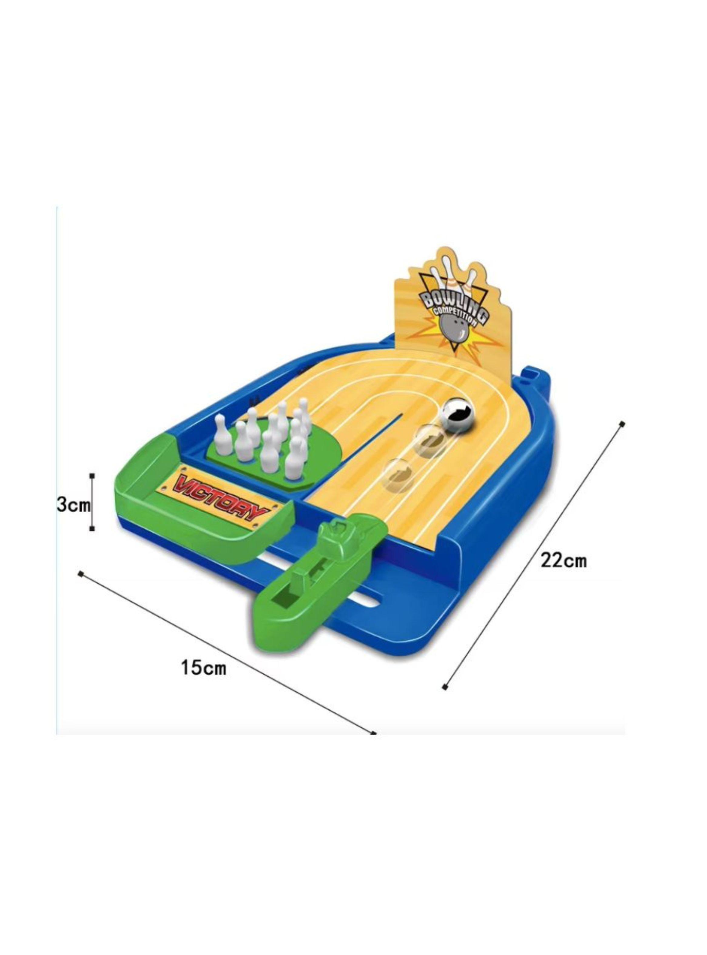 Juego De Mesa 3 En 1 Futbol Basquet Bowling Familiar-2