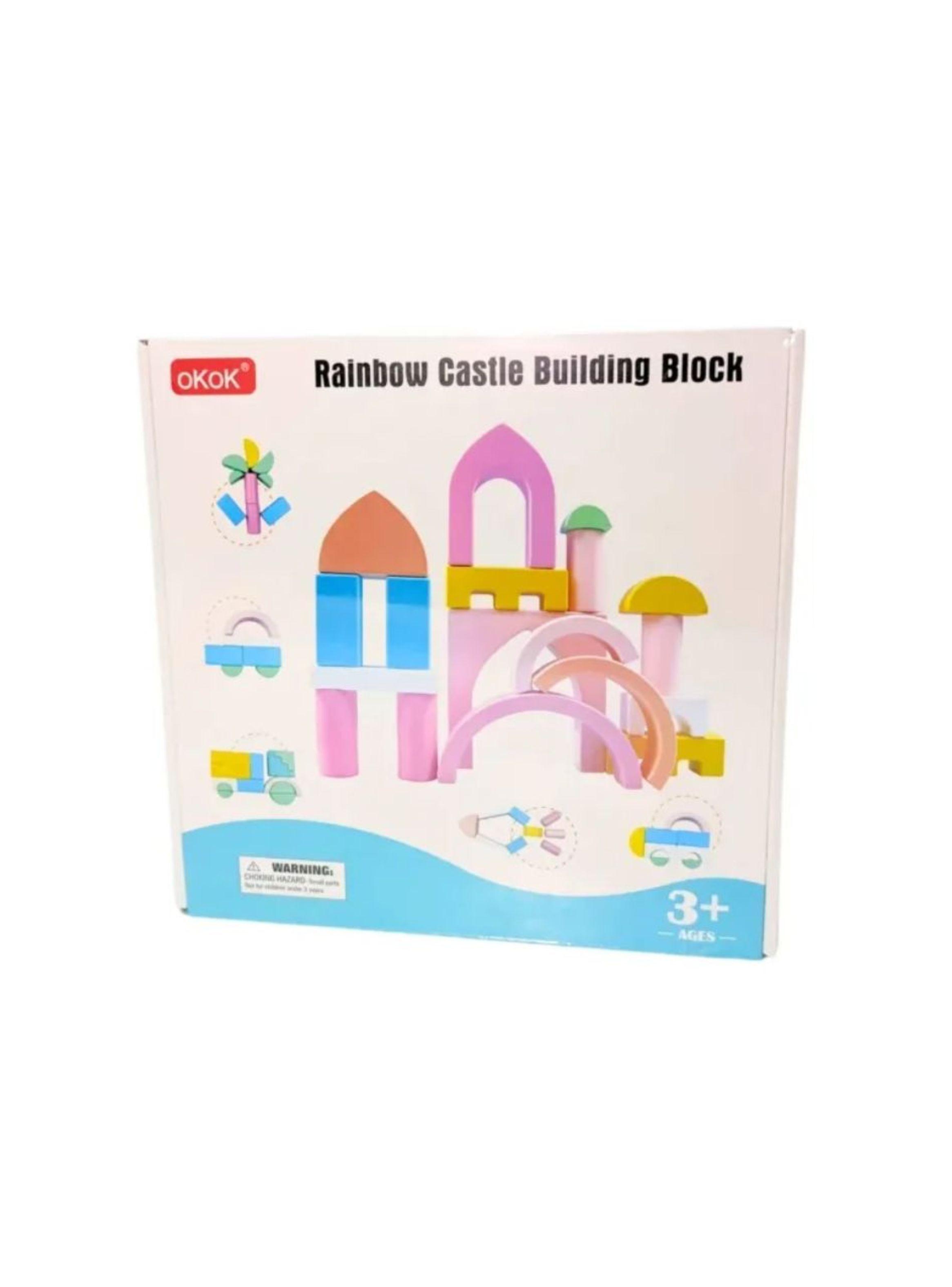 Figuras Armables De Madera Bloque De Castillo-2