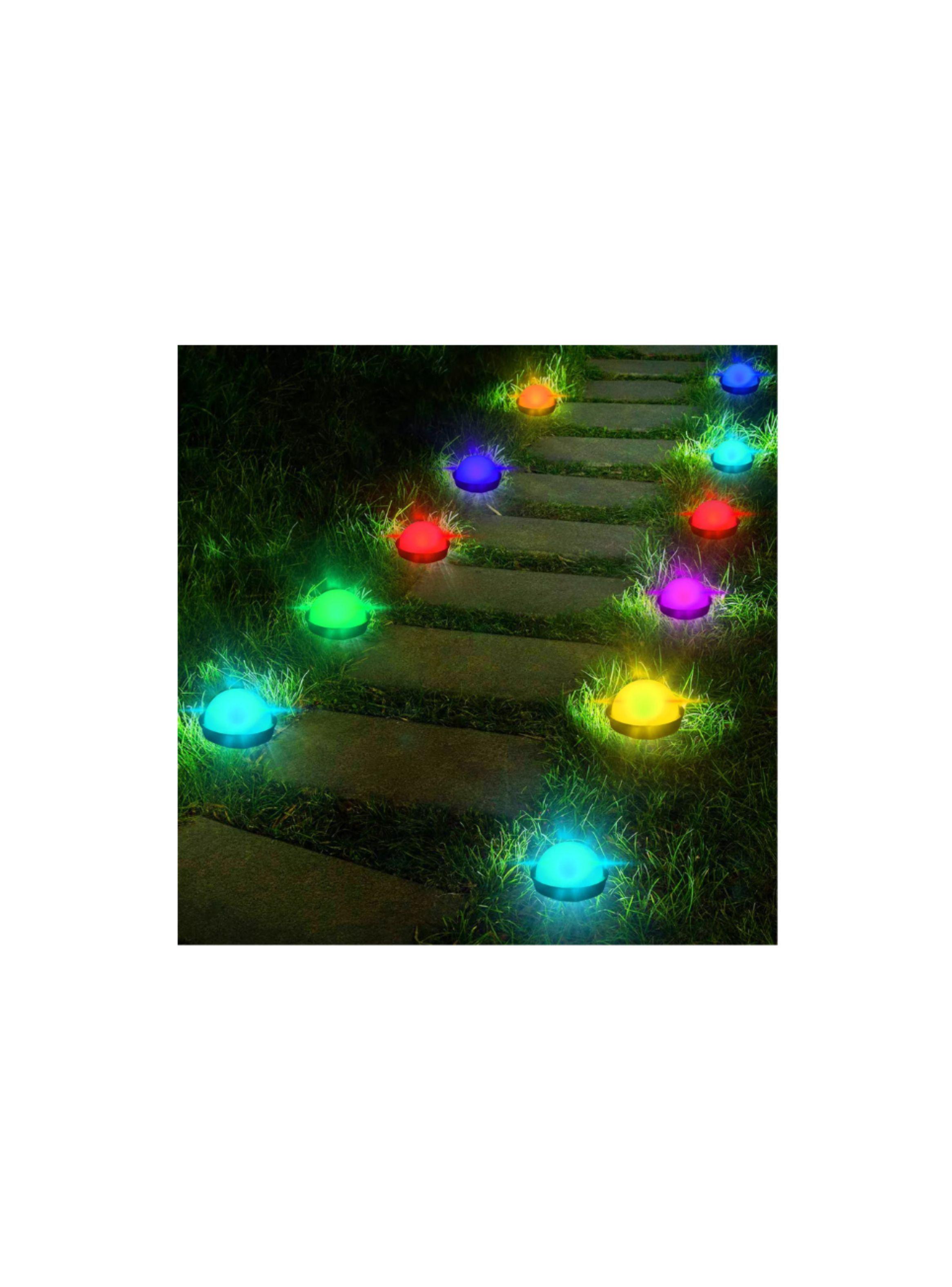 Luces solares para exterior RGB IP65 iluminacion estaca-3