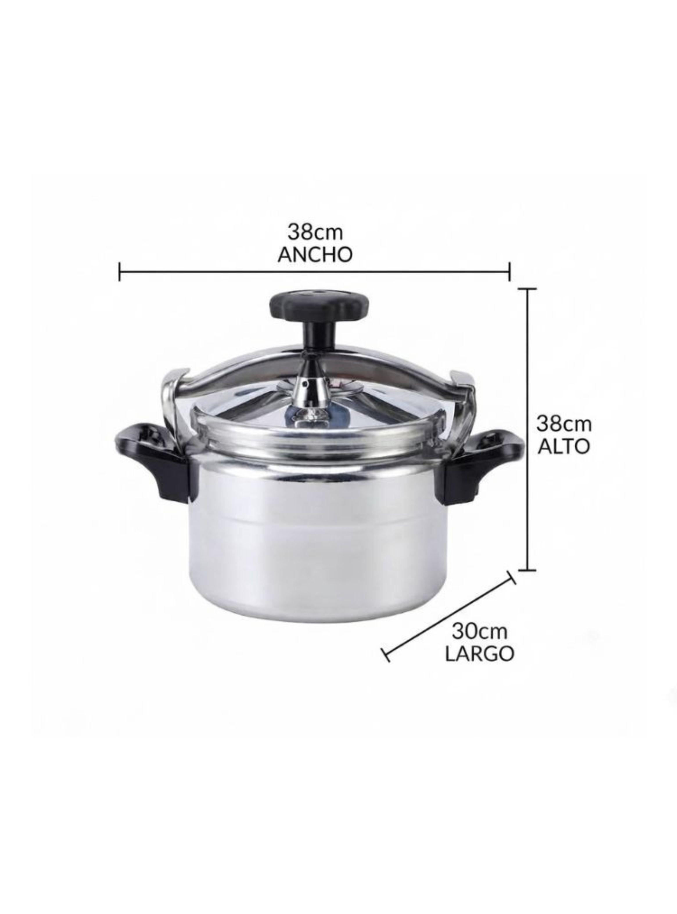 Olla a Presión Aluminio 15 Litros Cocina Rápido Familiar-1
