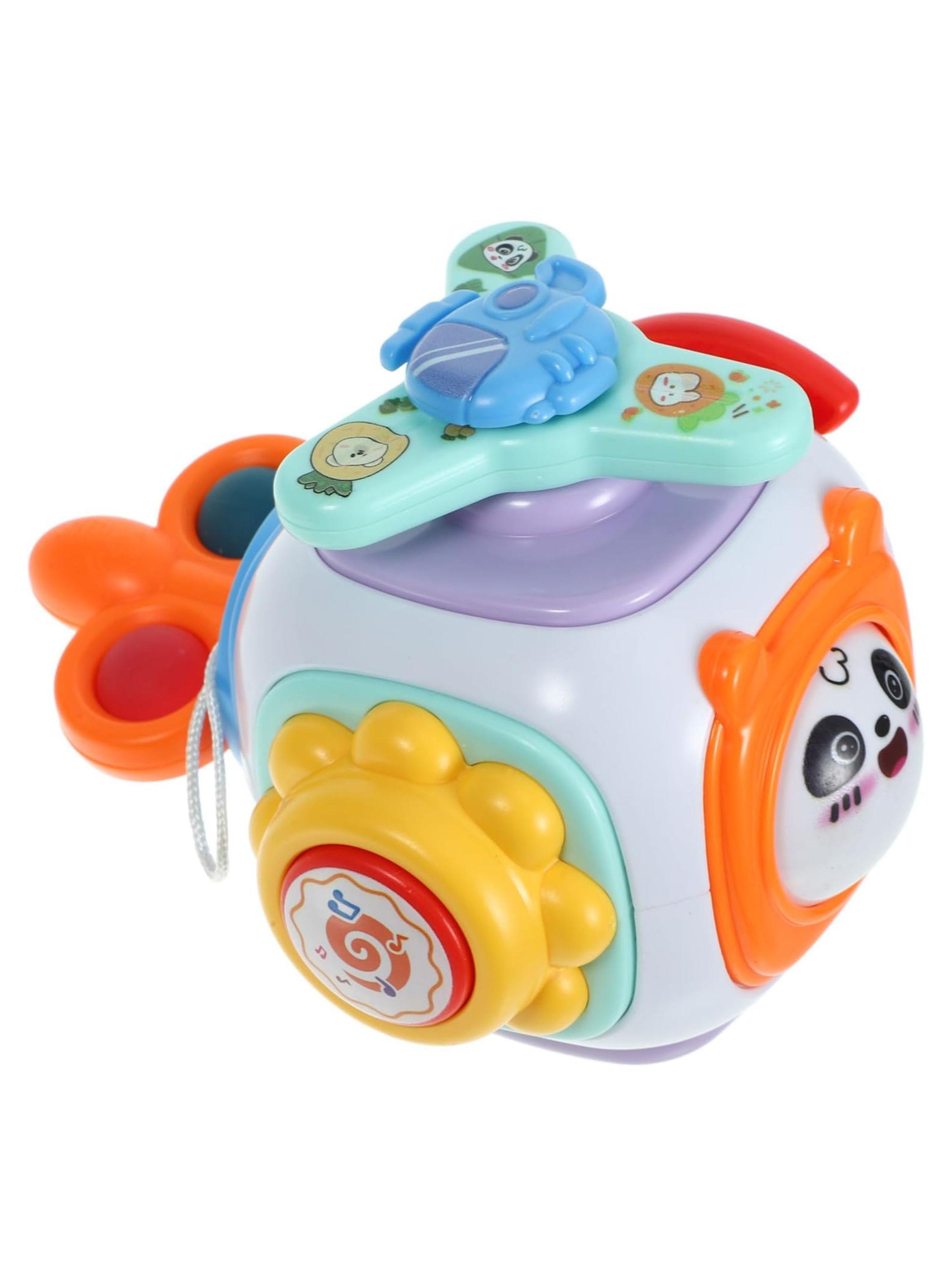 Juguete Cubo Didactico Montessori Estimulacion Sensorial Bebe 8en1-0