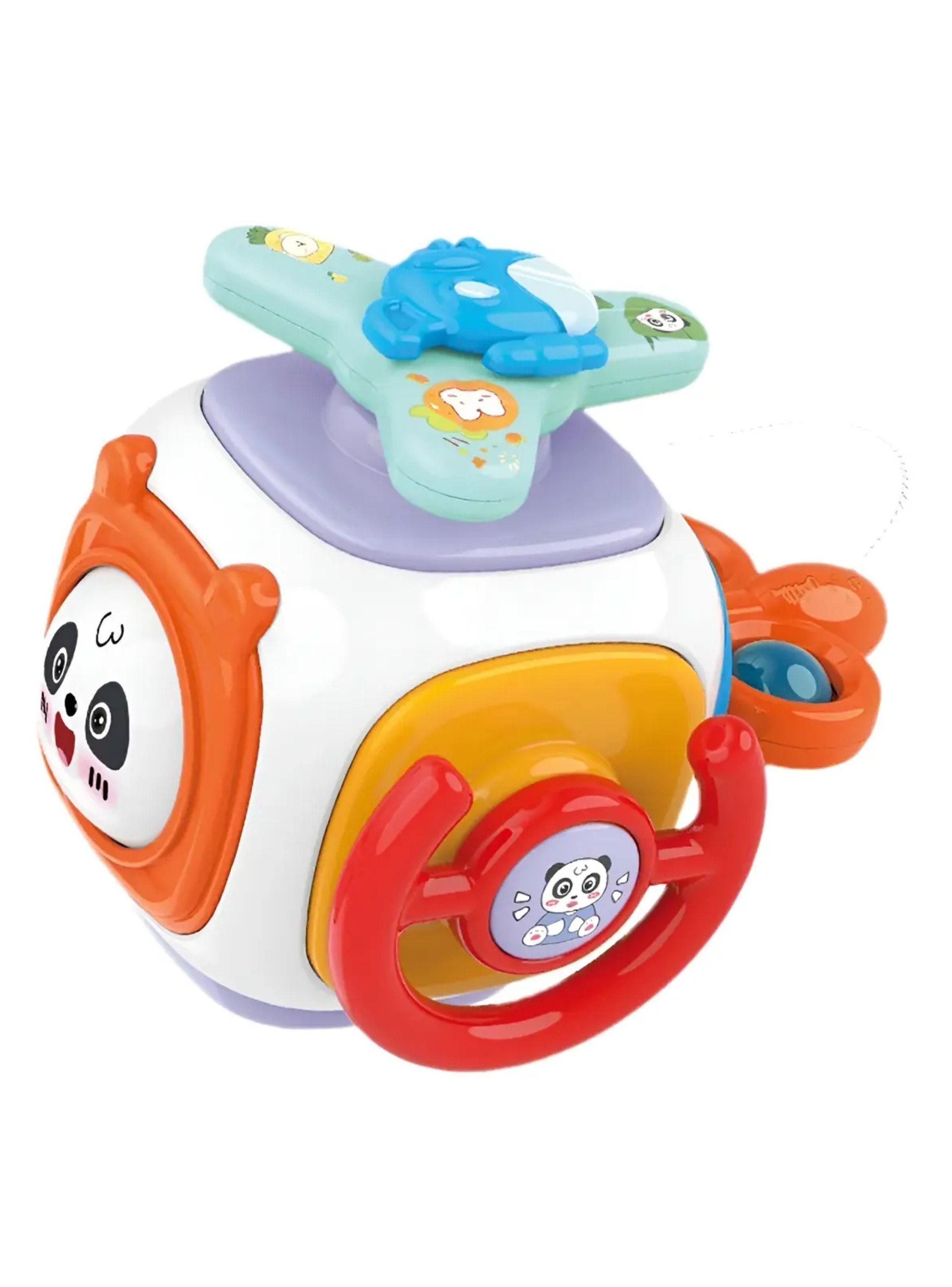 Juguete Cubo Didactico Montessori Estimulacion Sensorial Bebe 8en1-2