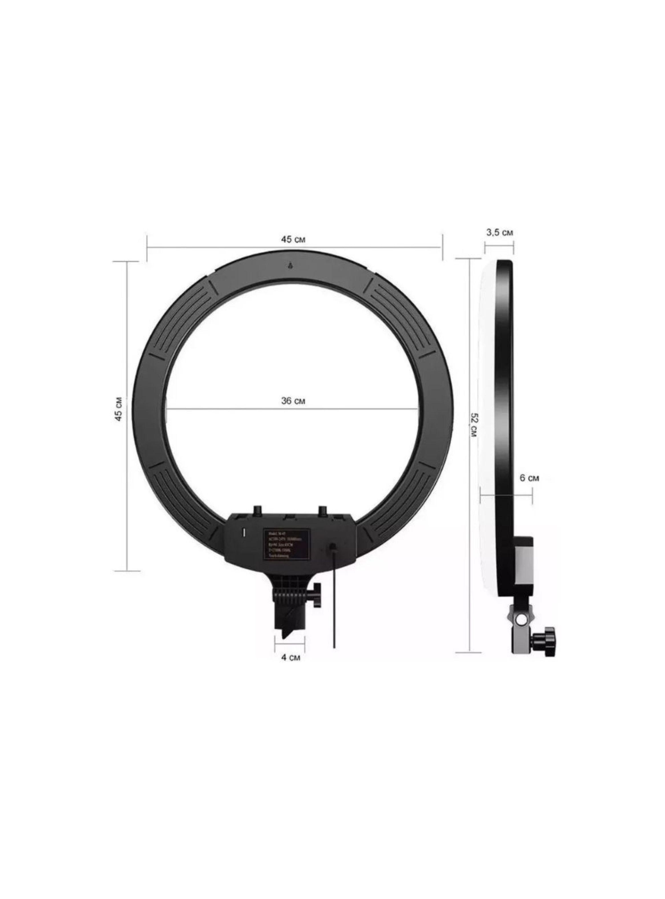 Aro De Luz Led Profesional Tripode Control Remoto 45 Pulgadas-3