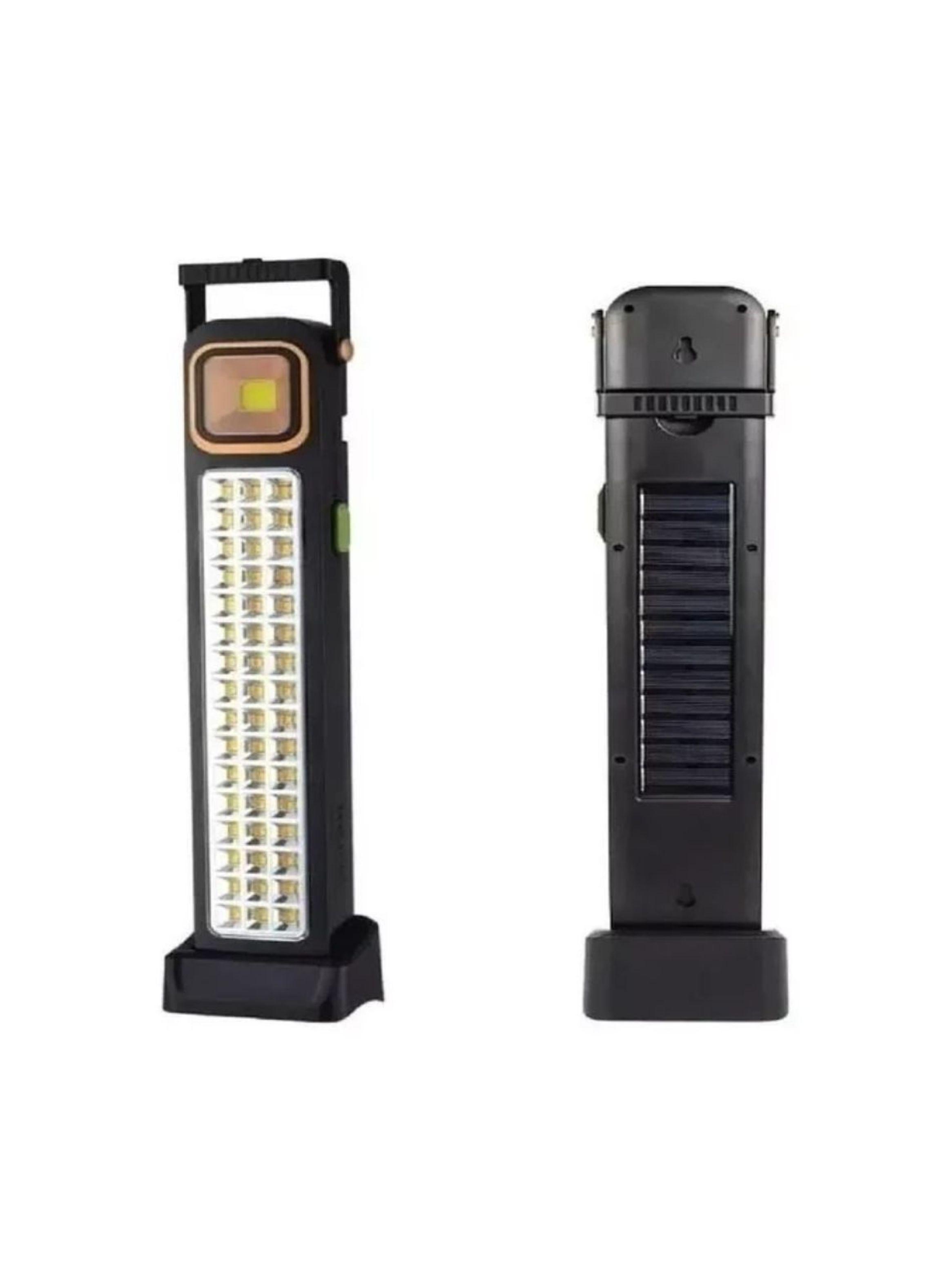 Lampara Solar Foco Luz Emergencia Recargable 39 Led Multiuso-3