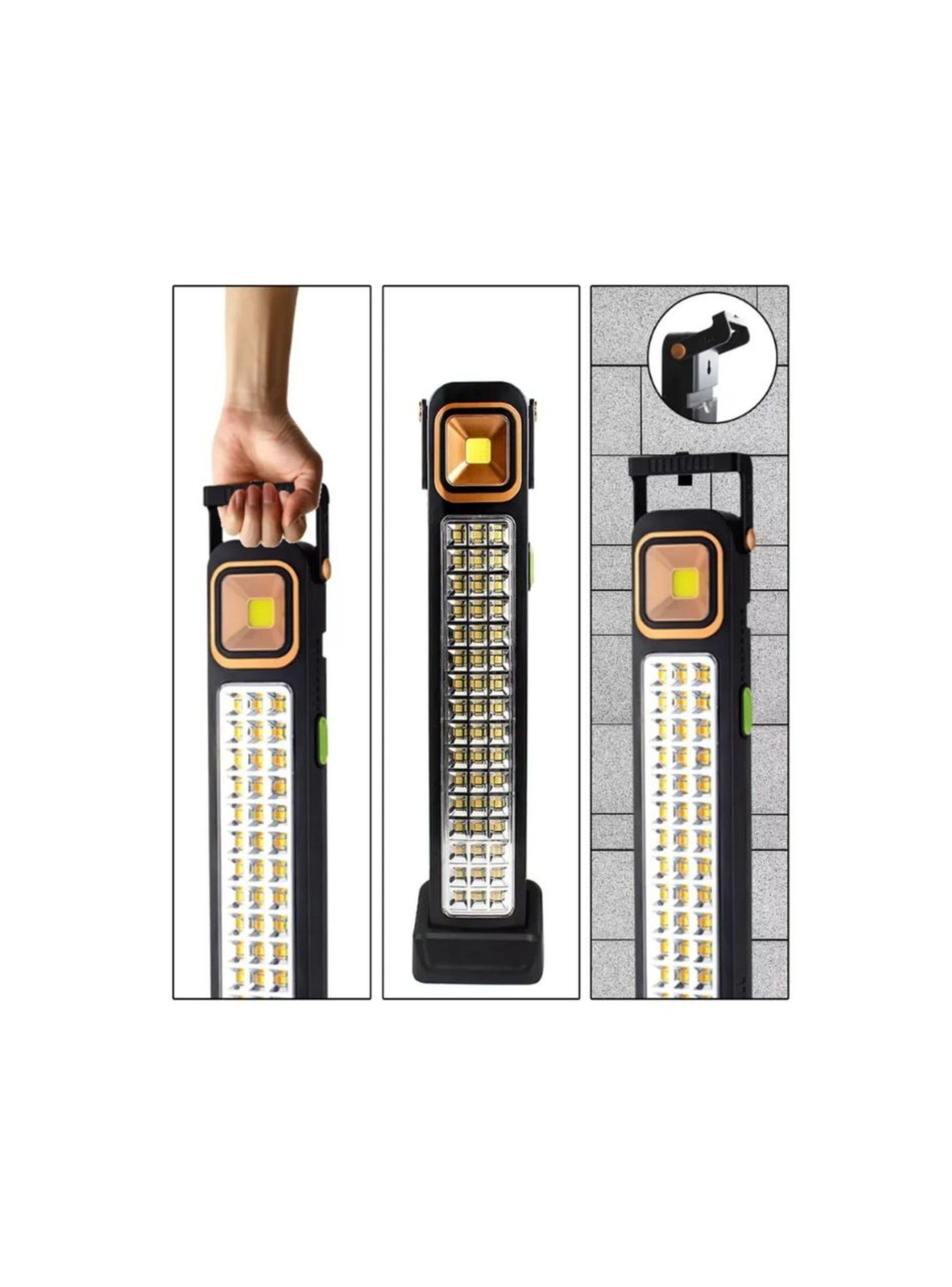 Lampara Solar Foco Luz Emergencia Recargable 39 Led Multiuso-6