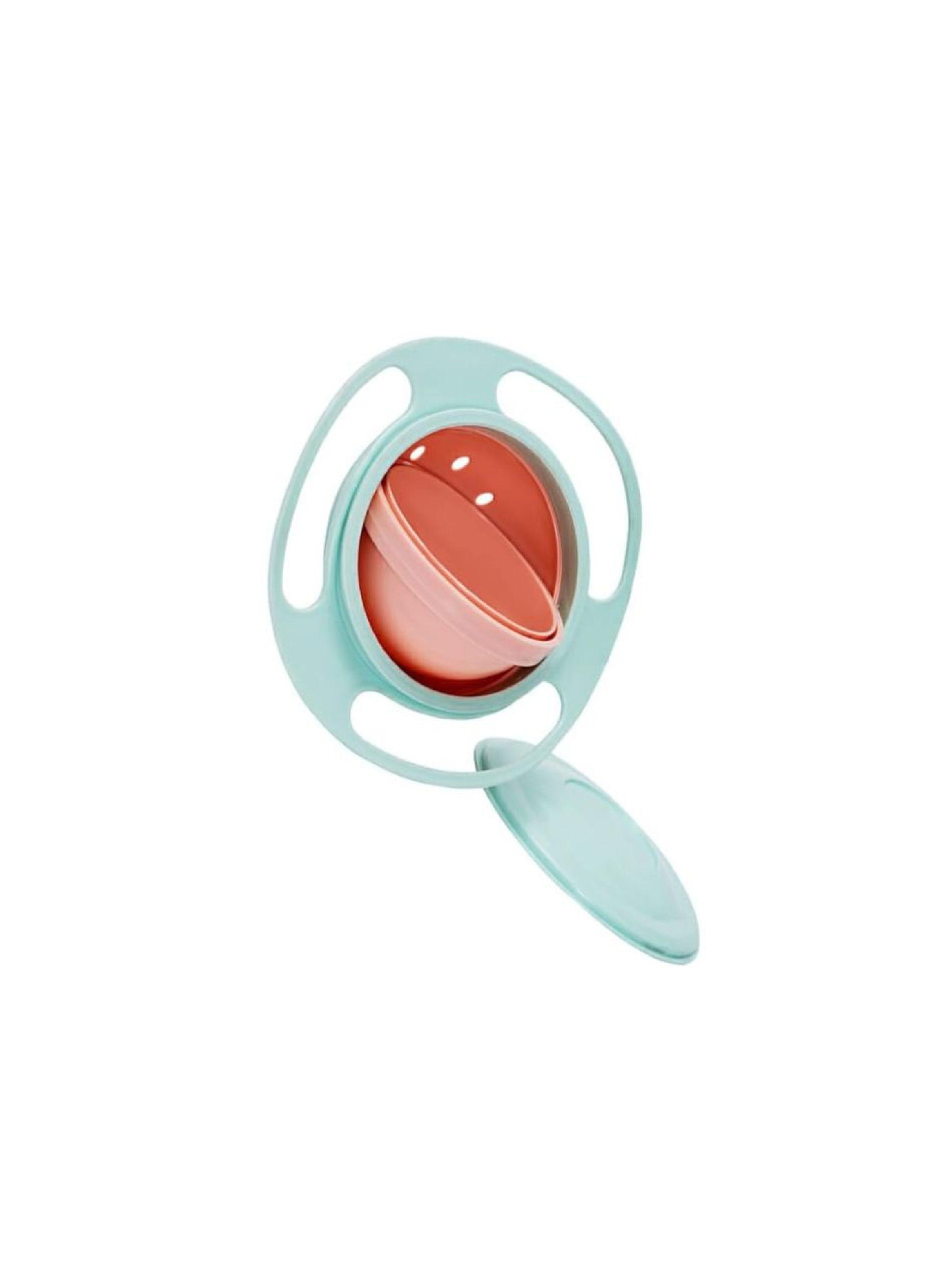 Tazón Giratorio 360º Con Tapa Para Bebes Antiderrames-3
