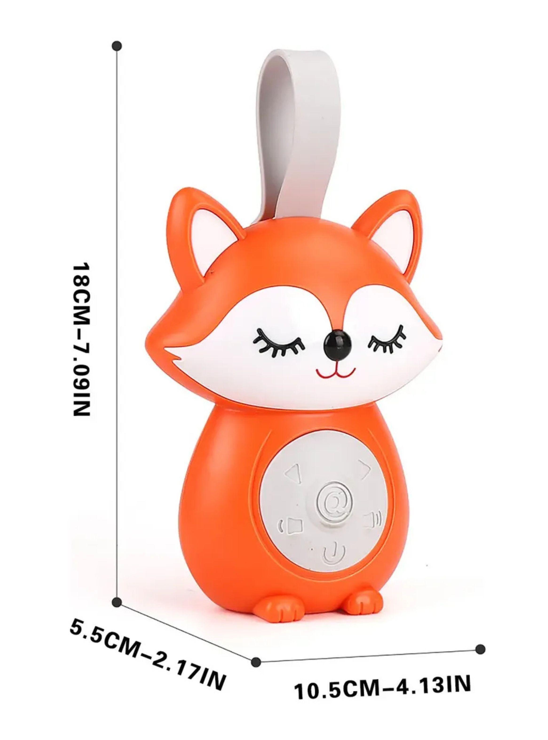 Zorrito Musical Calmante Portátil Maquina De Ruido Blanco Bebés-2