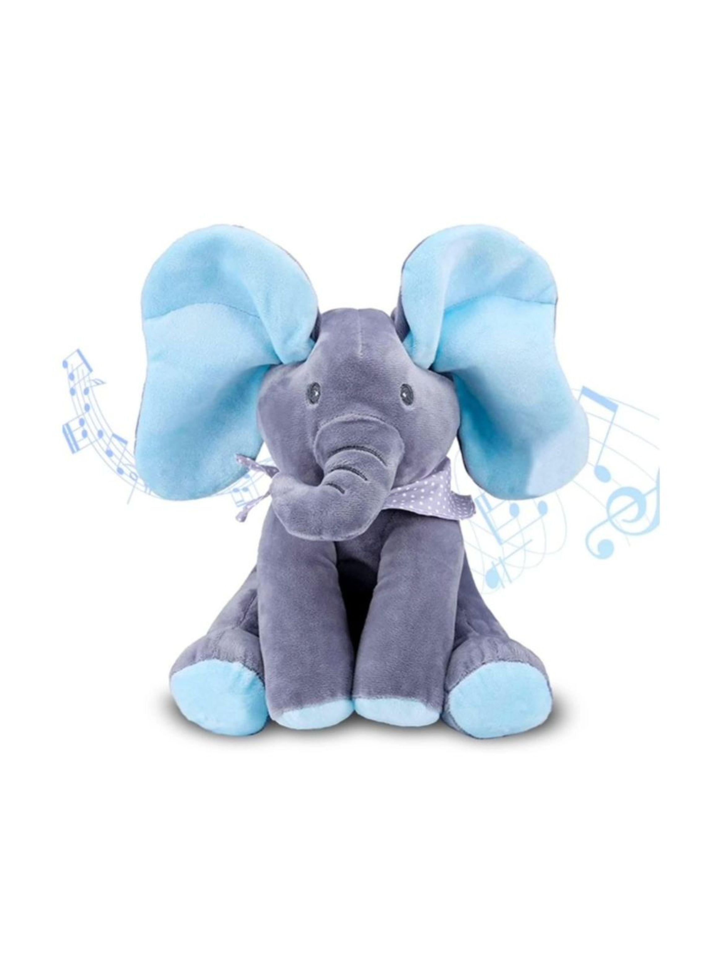 Peluche Músical Sensorial Elefante De Estimulación-0