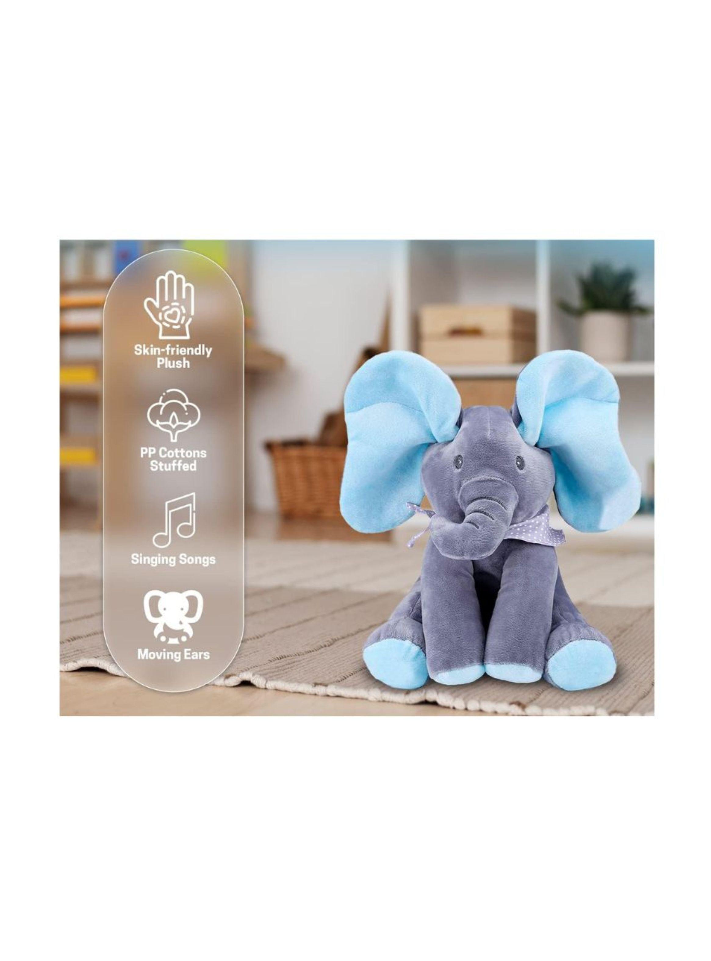 Peluche Músical Sensorial Elefante De Estimulación-3