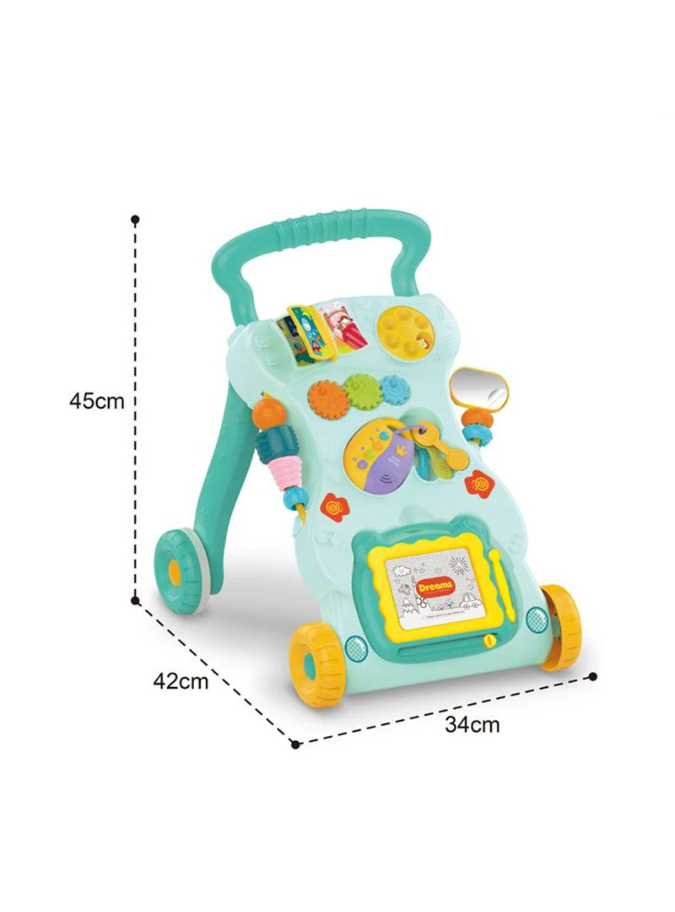 Andador Caminador Musical Bebé Pizarra Didáctico-1