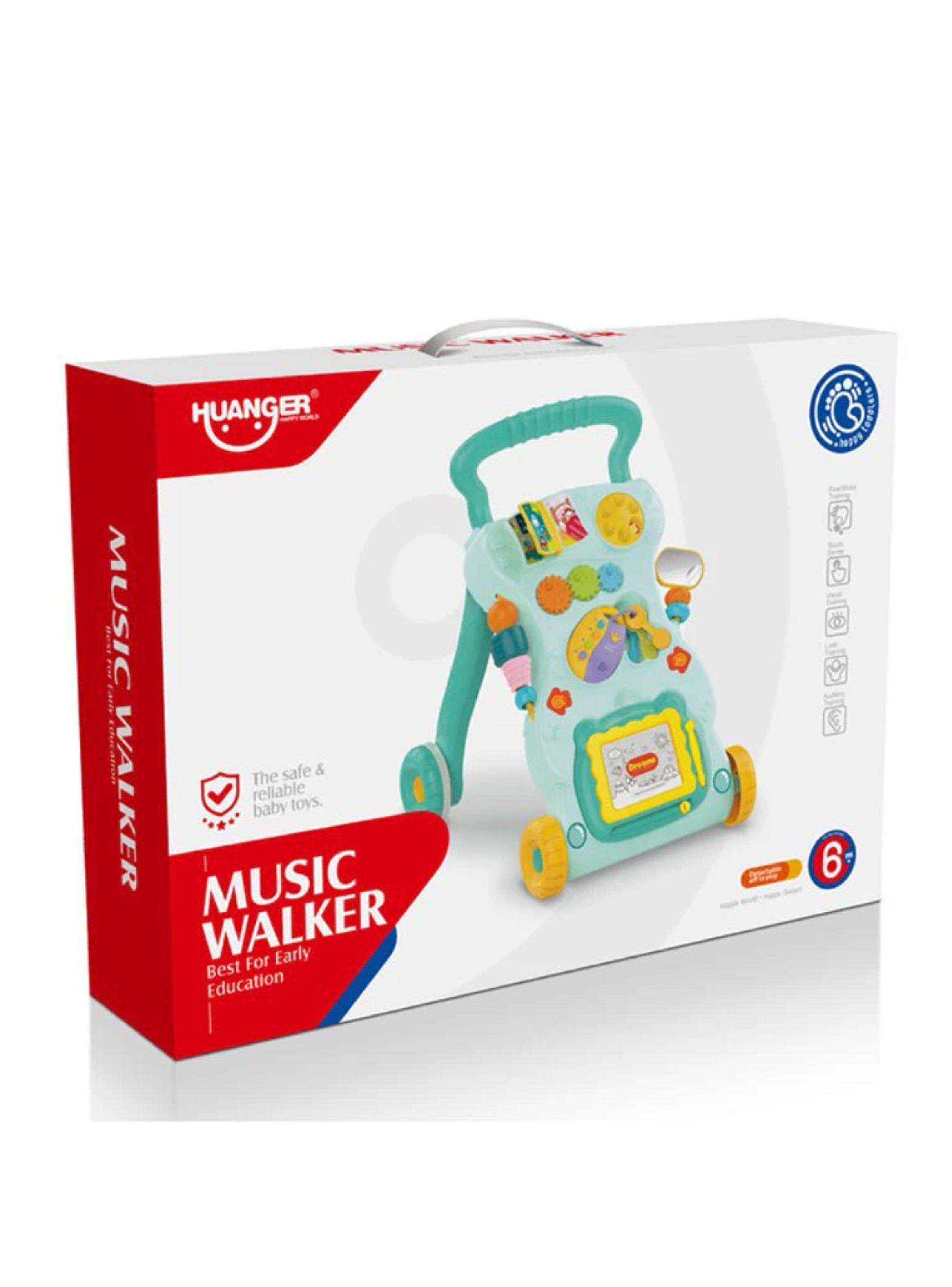 Andador Caminador Musical Bebé Pizarra Didáctico-2