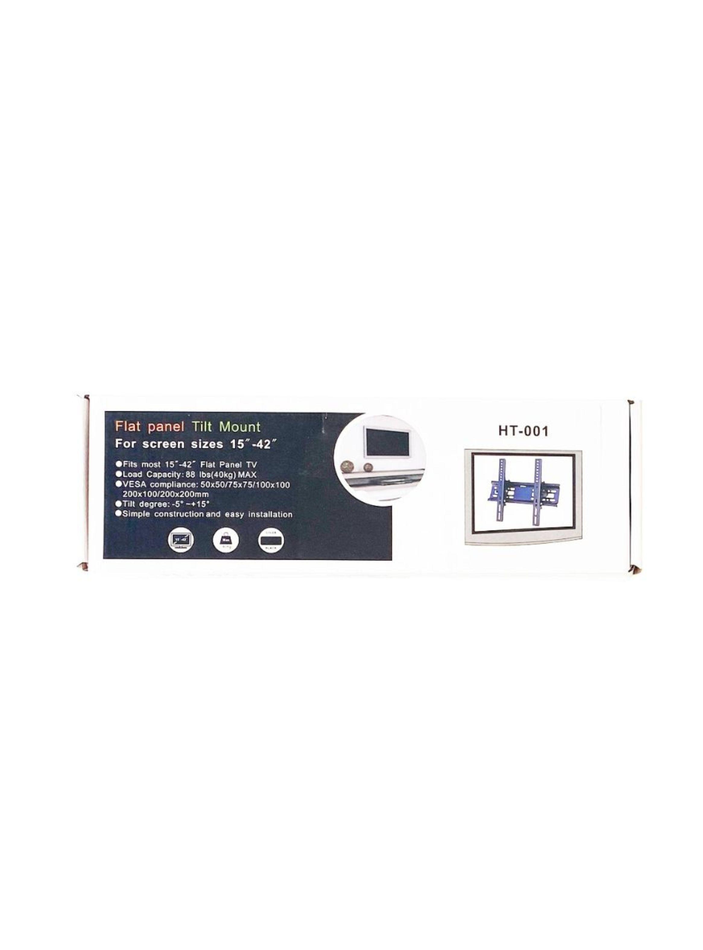 Soporte De Pared Inclinable  Para Pantallas Planas TV 15” 42”-2