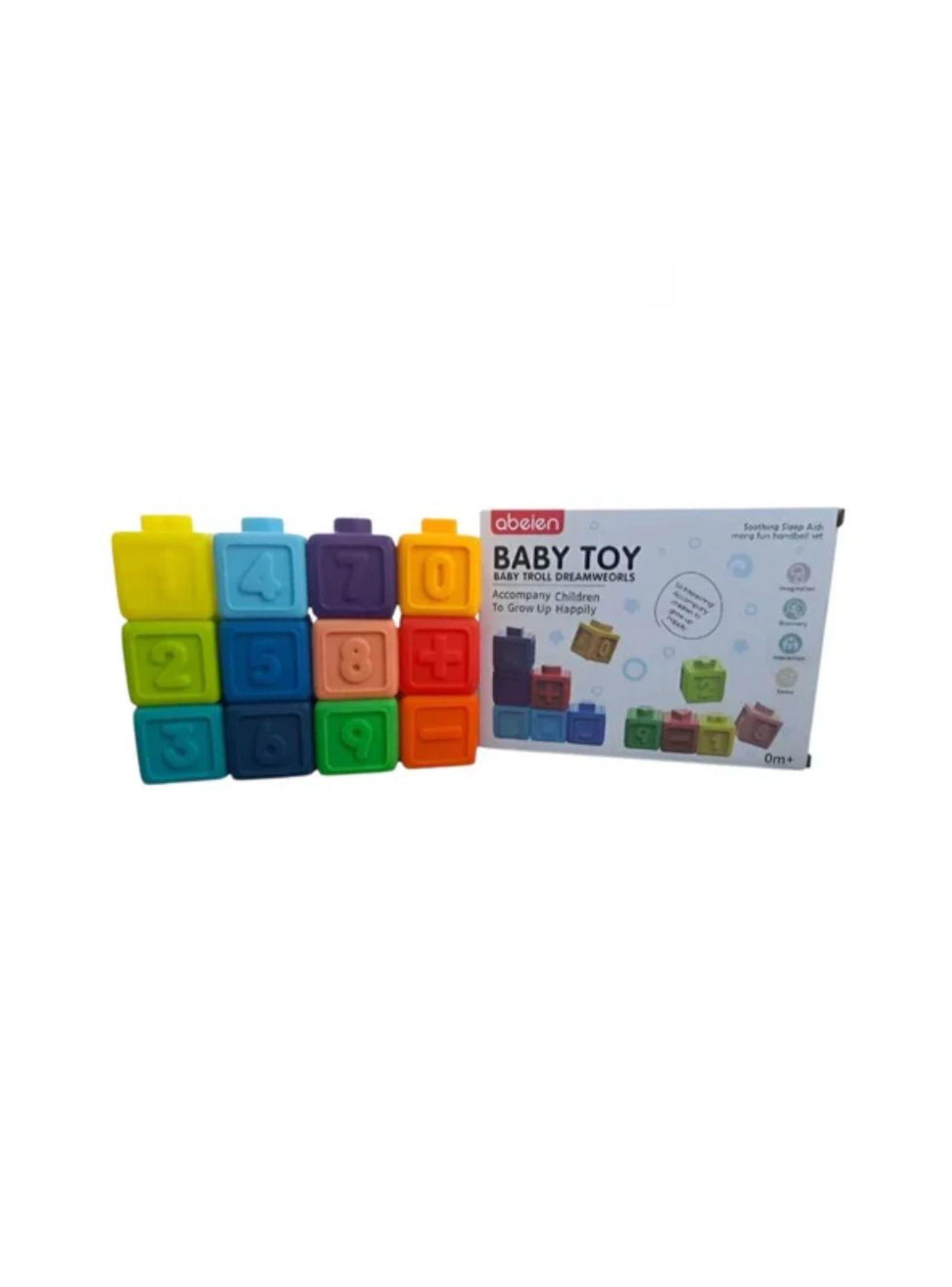 Set De Bloques Sensoriales Apilables 12 Piezas-0