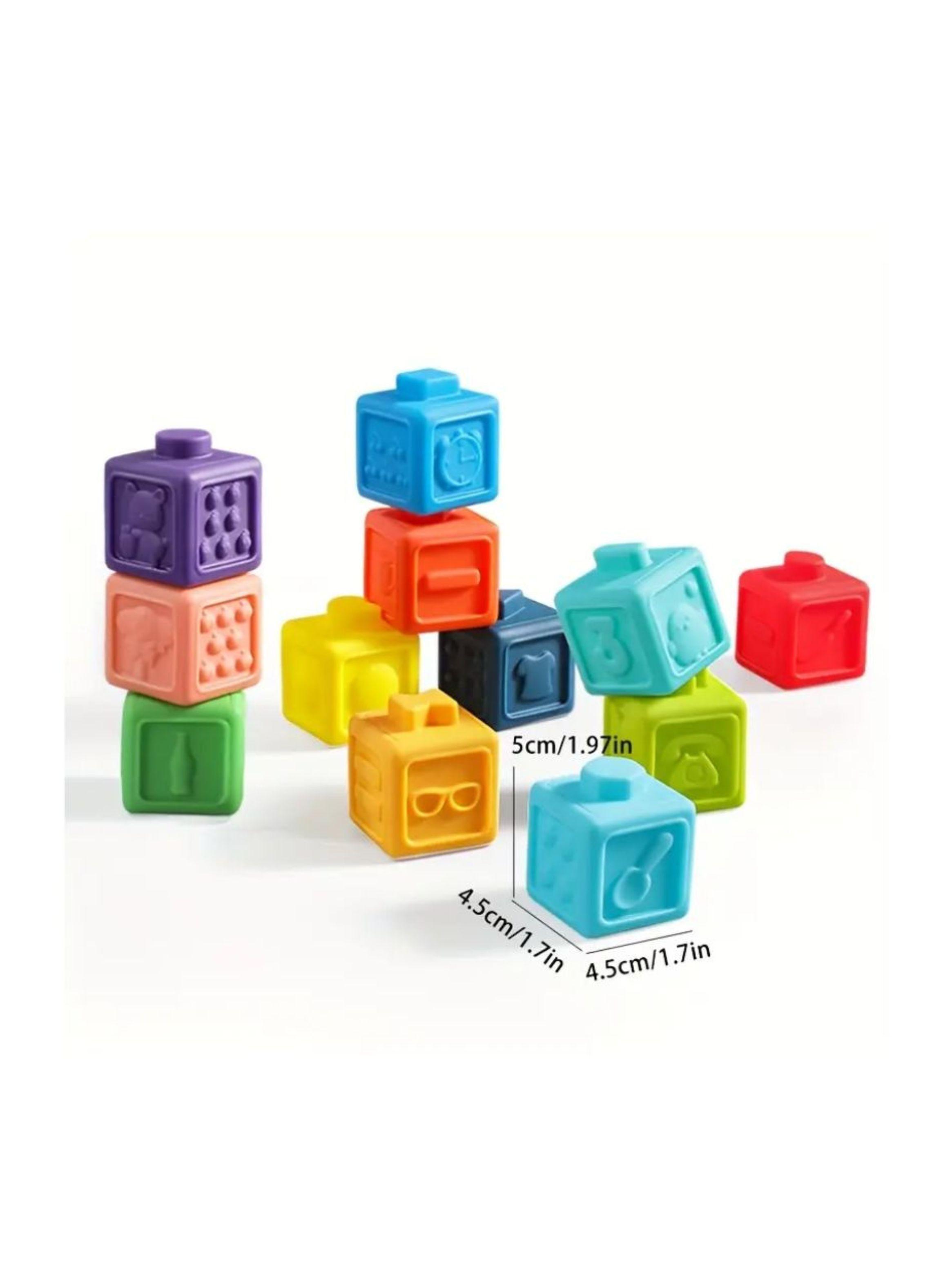 Set De Bloques Sensoriales Apilables 12 Piezas-2