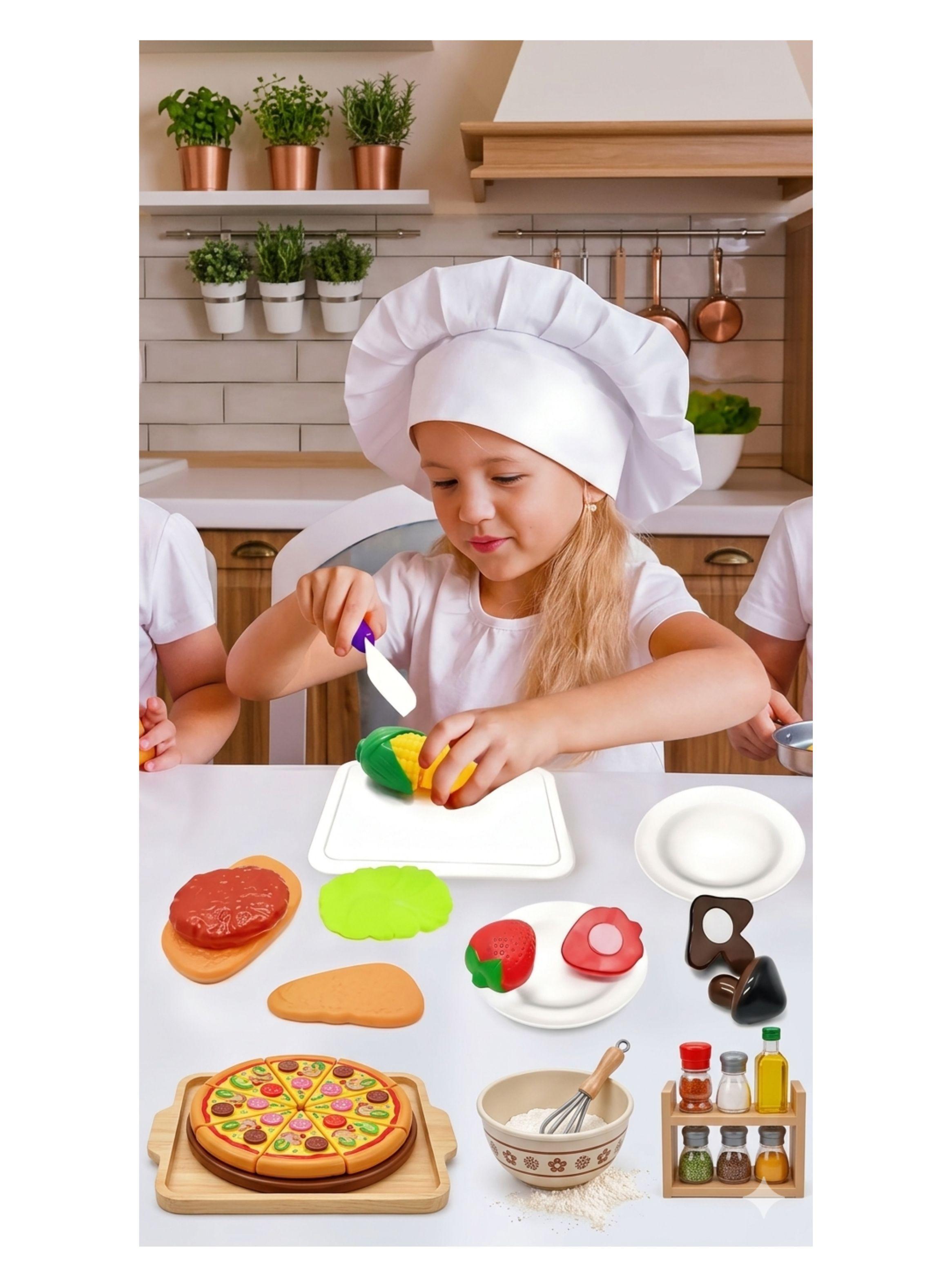 Set De Cocina Infantil Dream Kitchen DIY 55 Accesorios Luz Y Sonido-2
