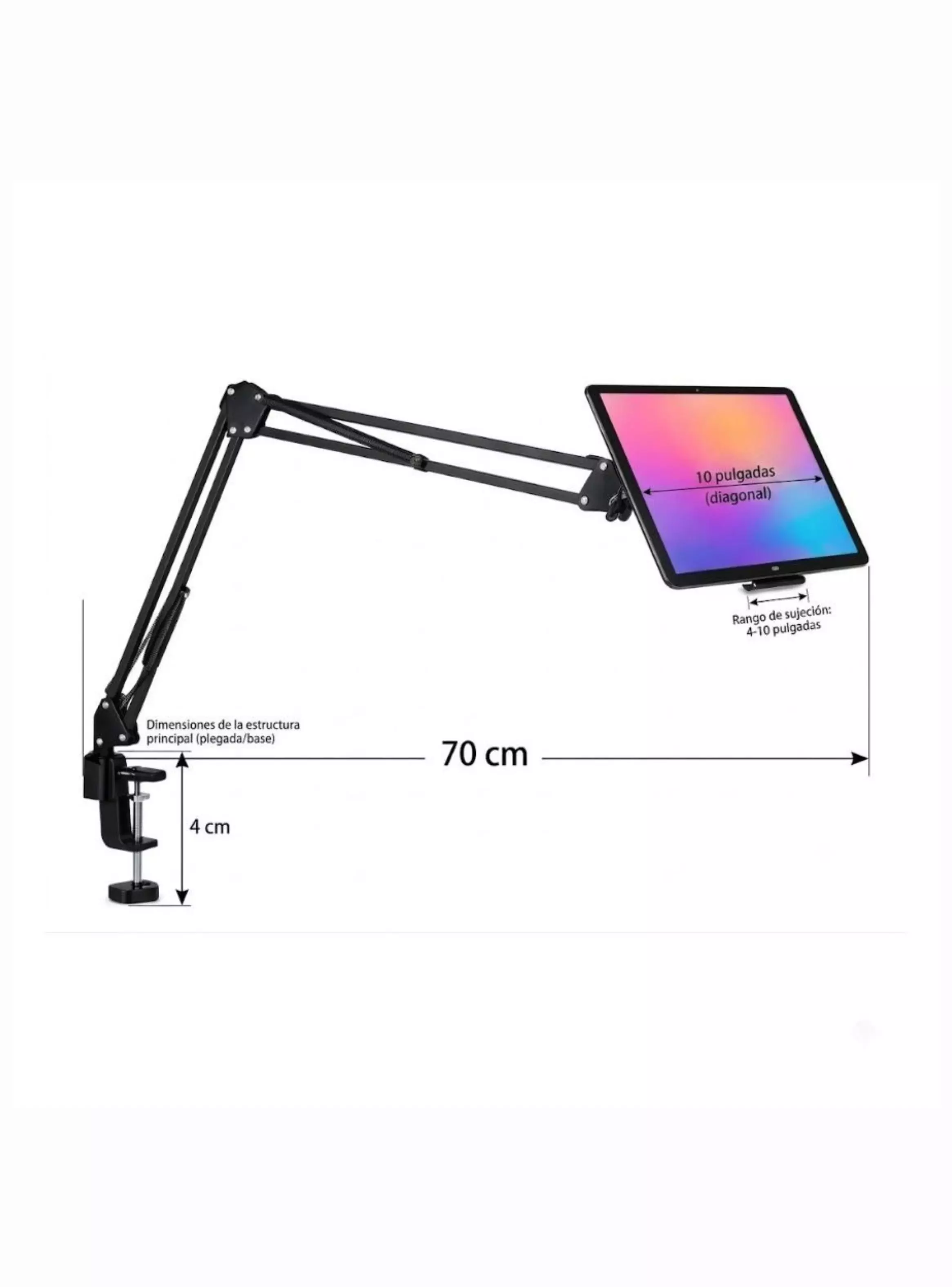 Soporte Brazo Articulado Celular Mesa Profesional-2