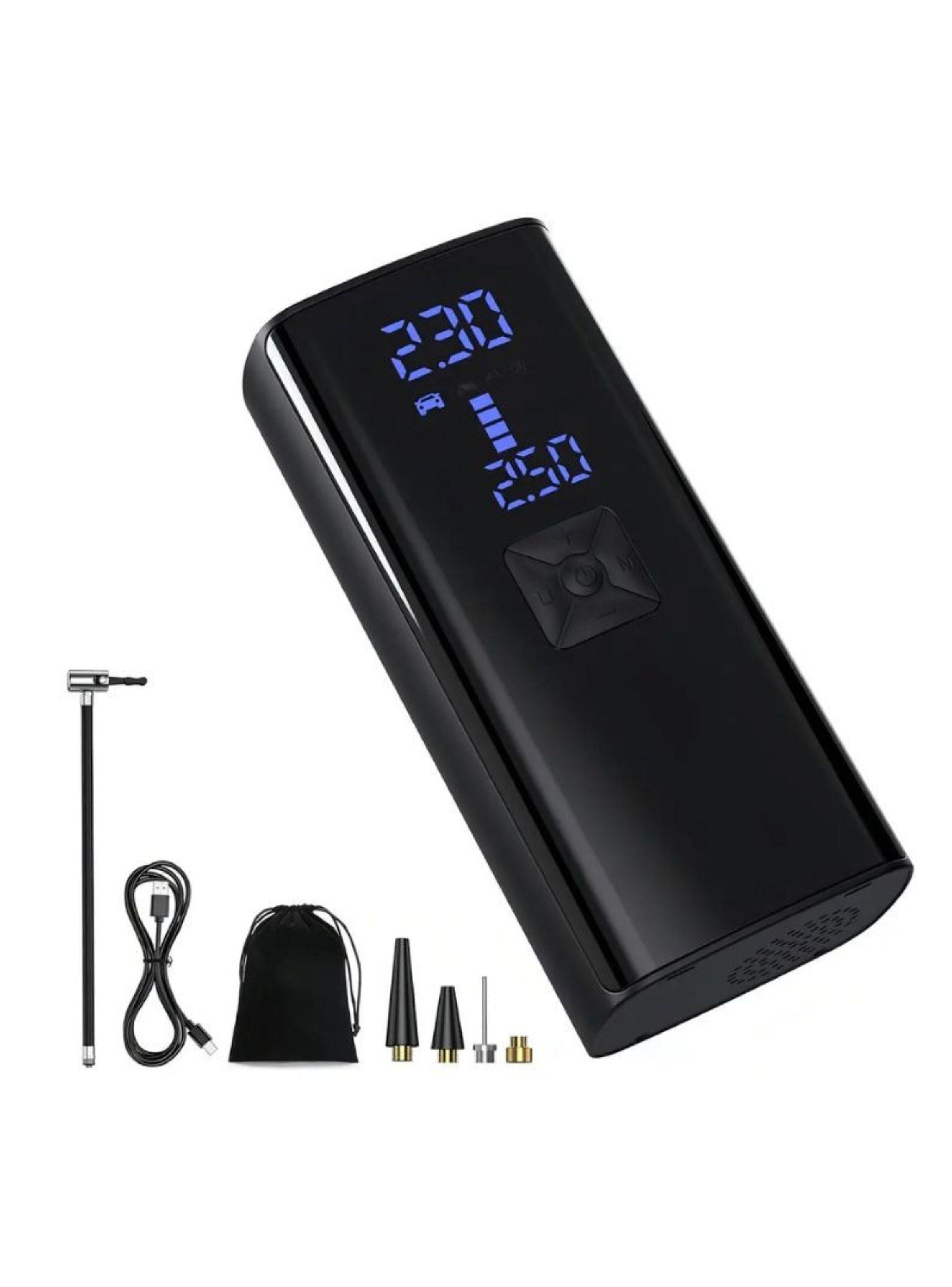 Compresor De Aire Digital Portátil 150 Psi Inalámbrico Mini -2