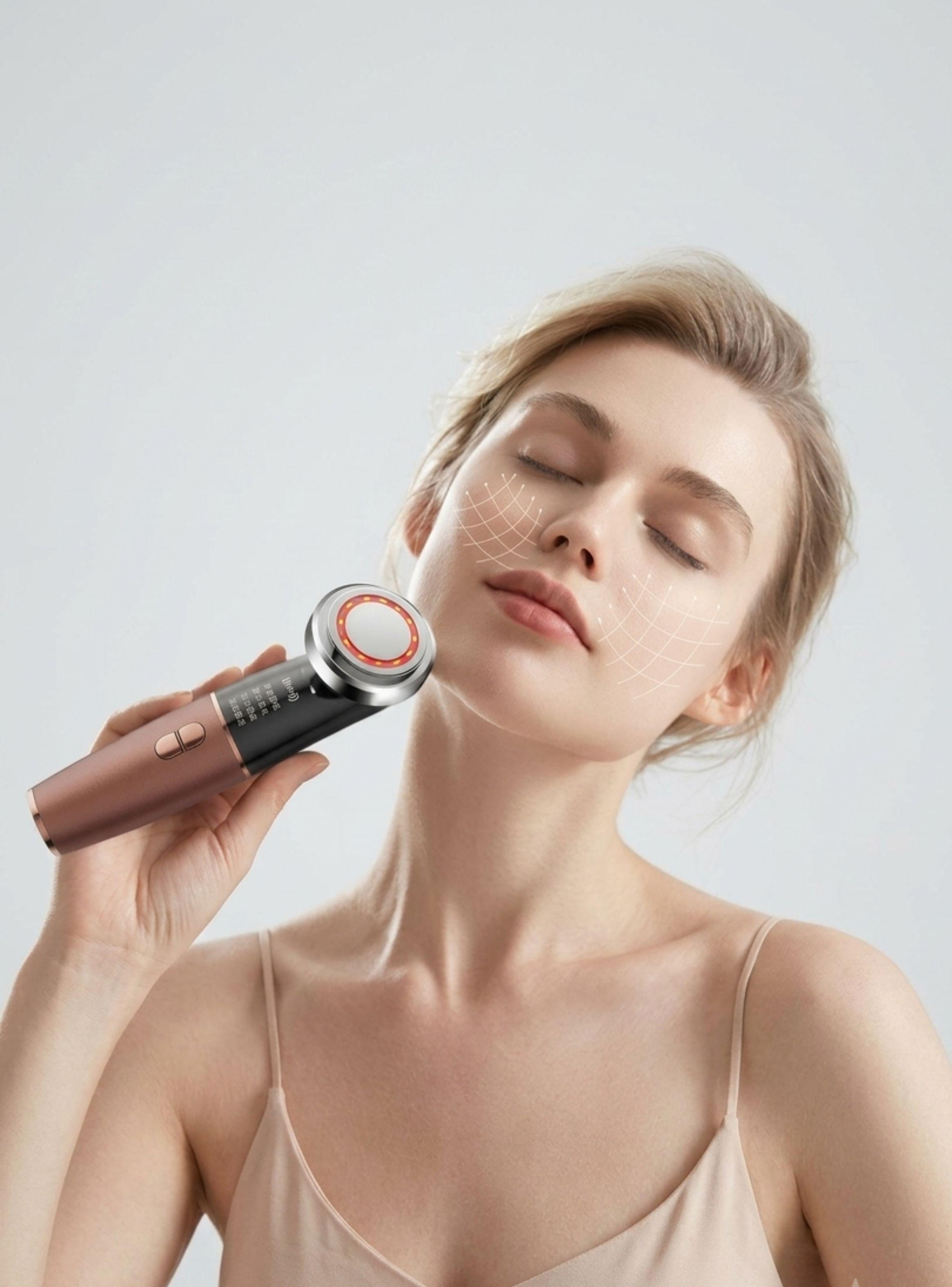 Masajeador Facial Led Limpieza Profunda Lifting-2