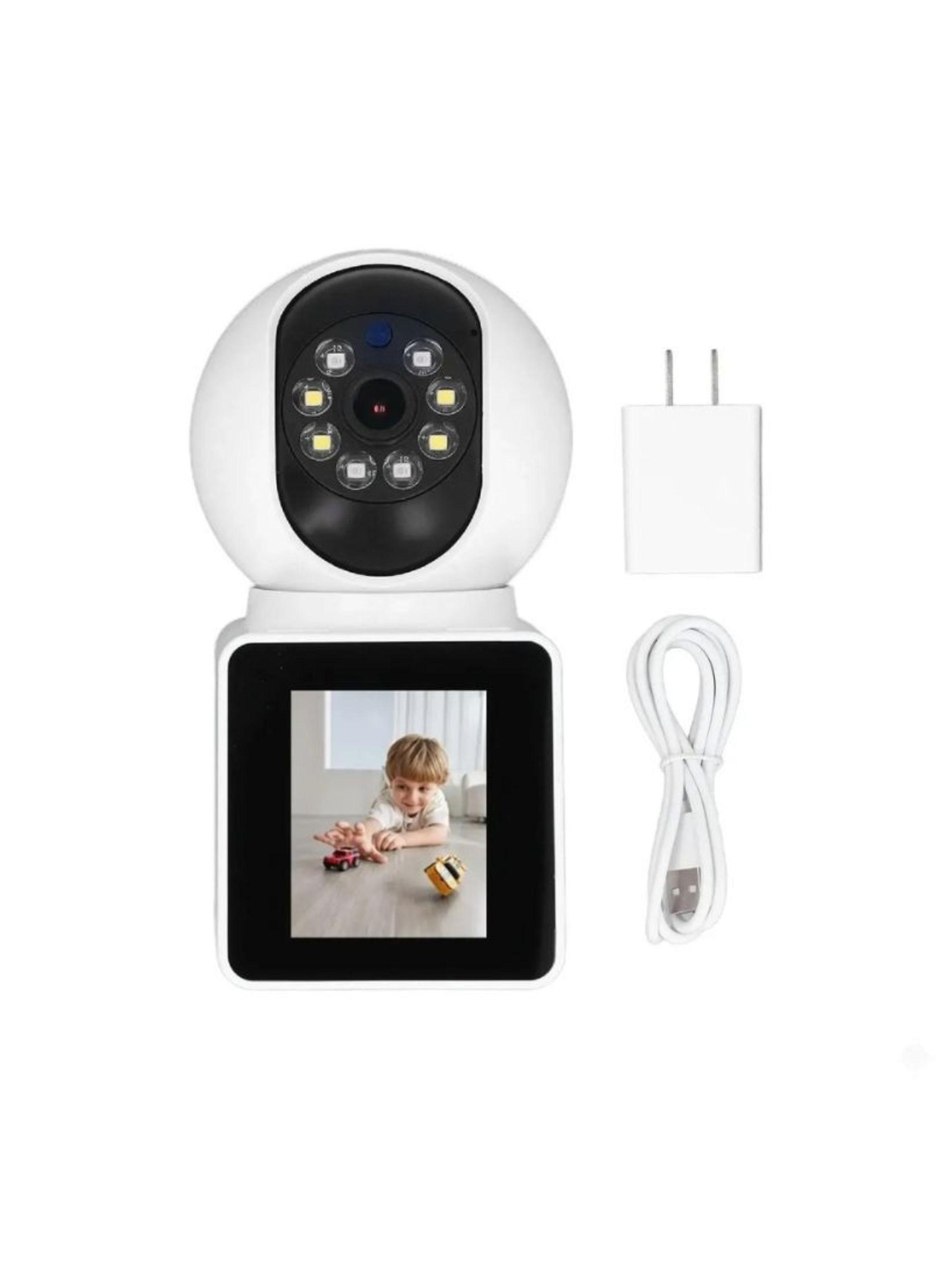  Camara Vigilancia Wifi Con Pantalla-2