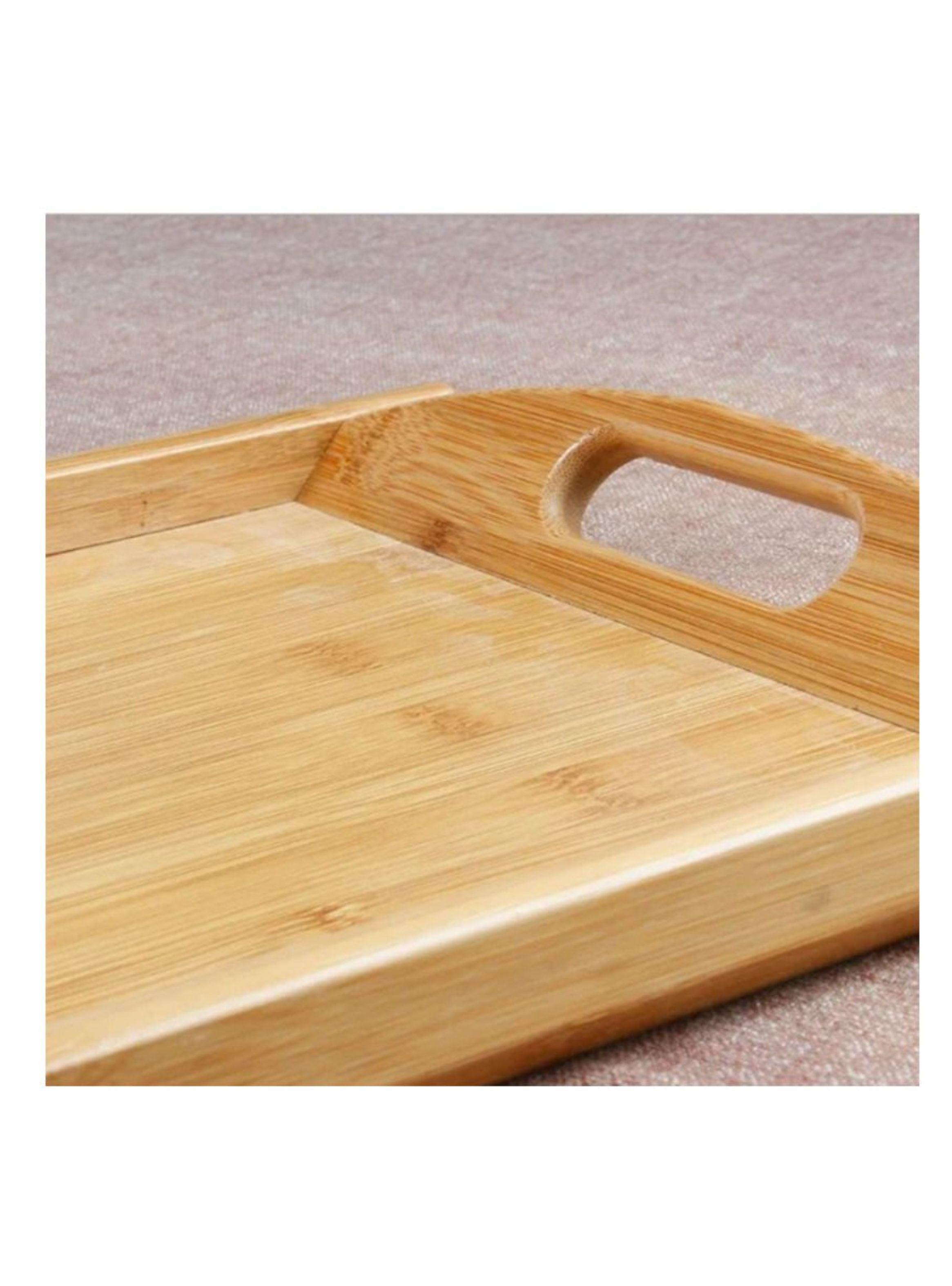 Bandeja De Bambú Mediana Bandeja De Desayuno-1