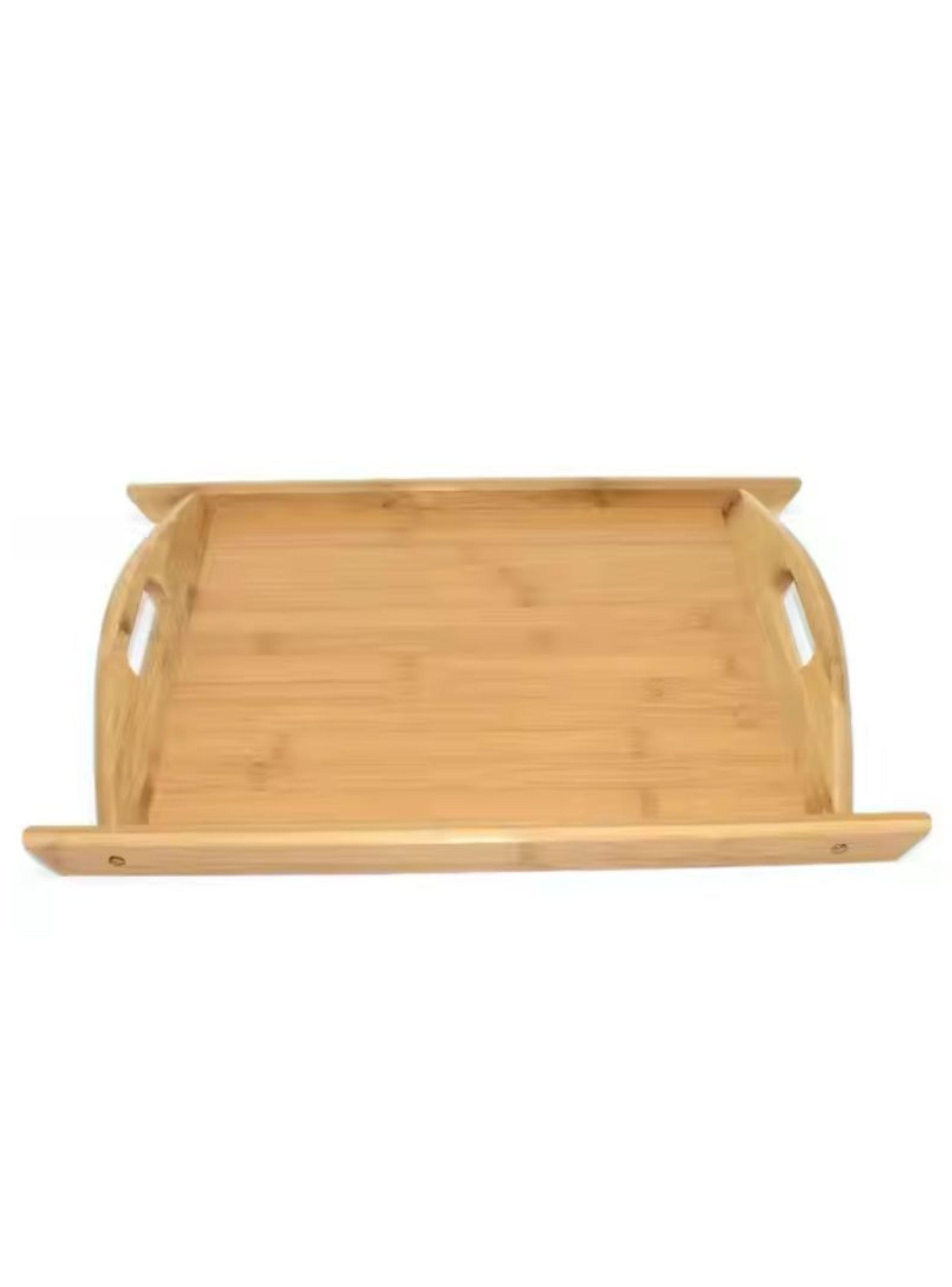 Bandeja De Bambú Mediana Bandeja De Desayuno-3