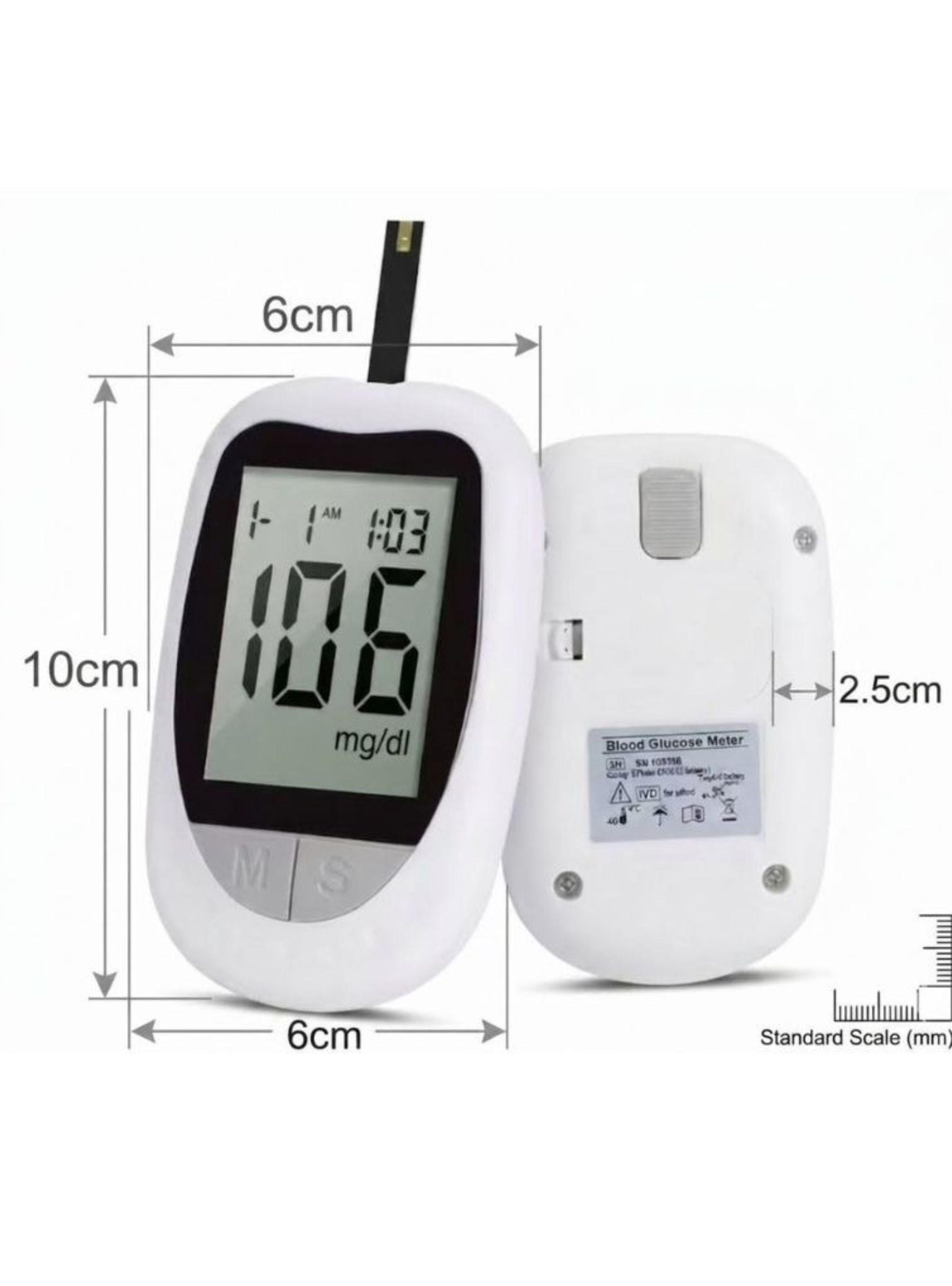 Kit Glucómetro Digital 3 en 1 Control Diabetes-2