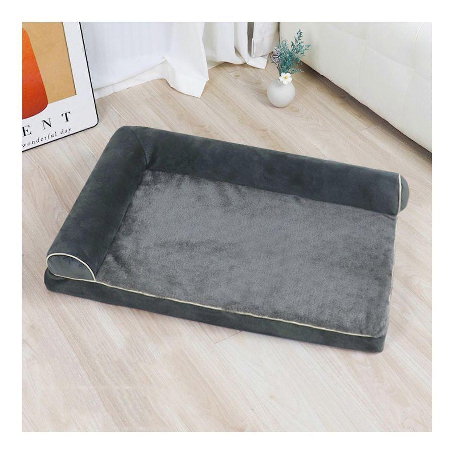 Cama Sofa Para Perros Y Gatos Felpa Suave Talla XL-2