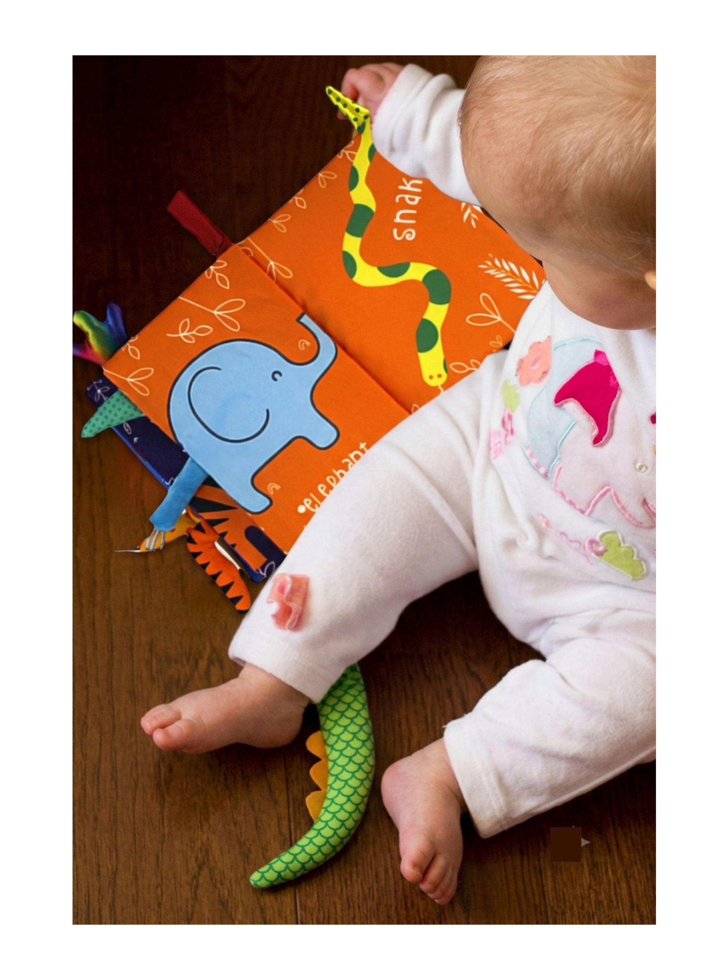 Libro Sensorial de Tela para Bebés Estimulación Temprana -5