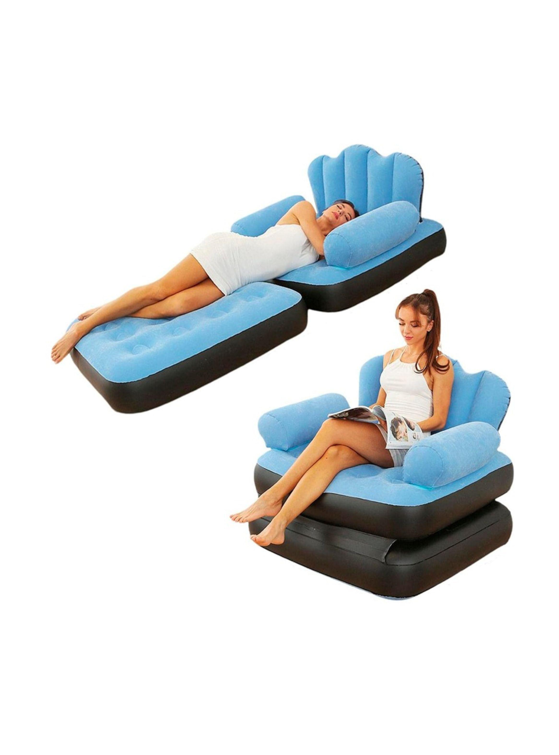 Sofá Cama Inflable De Doble Capa-3