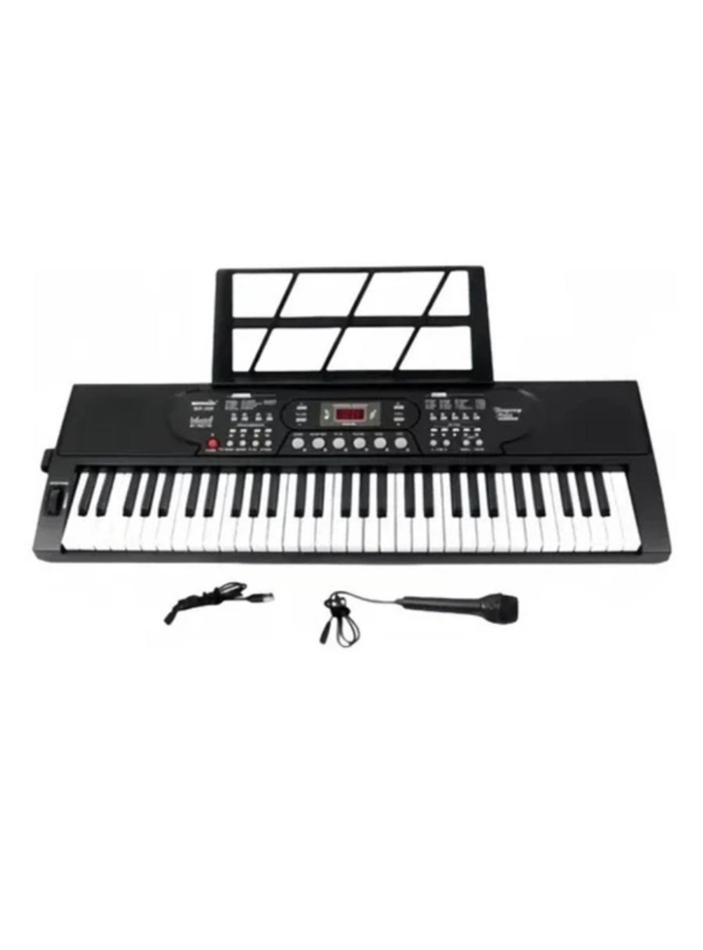 Teclado Órgano Musical Electrónico 61 Teclas 16 Tonos 10 Ritmos-4