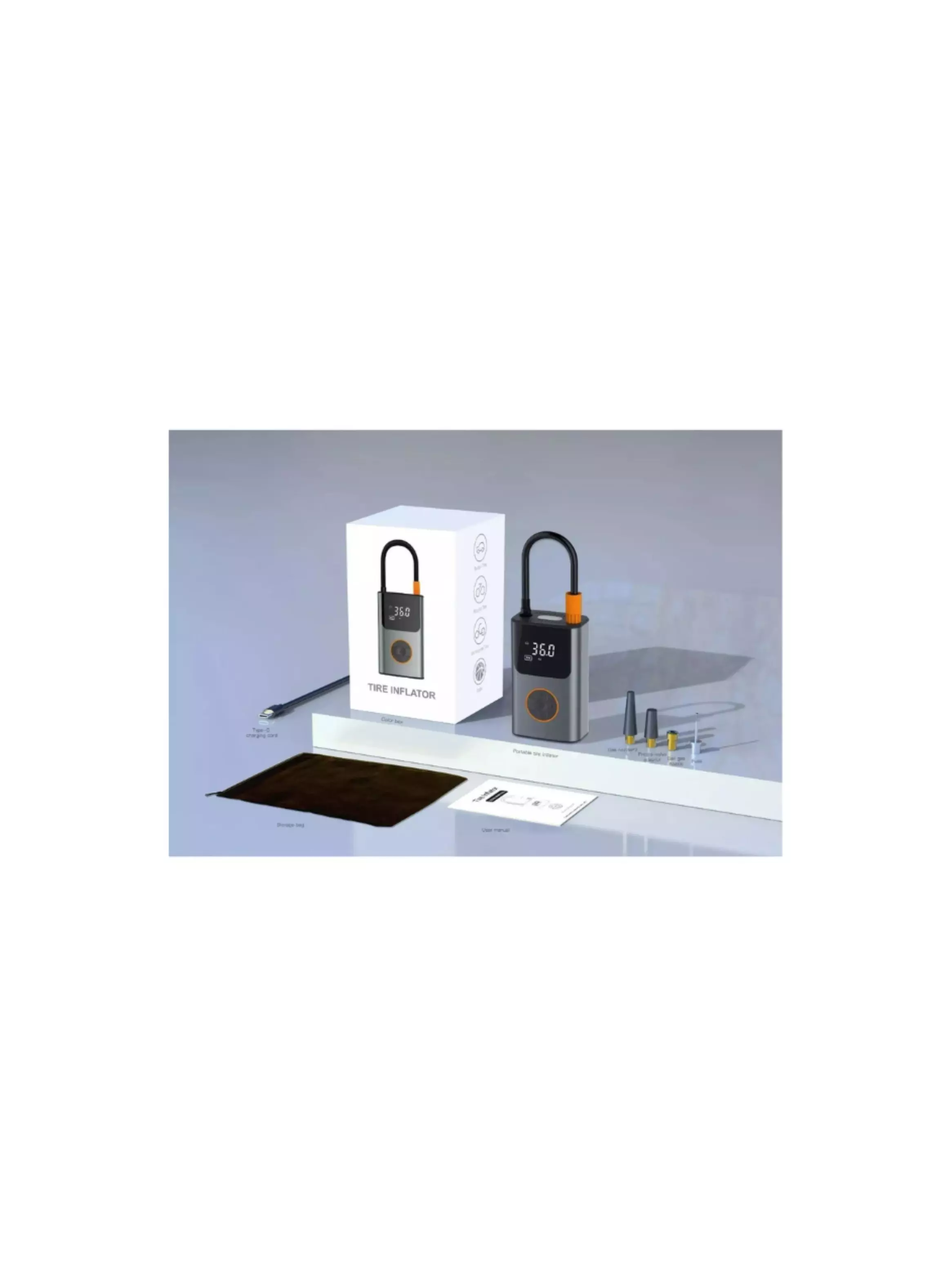 Inflador de aire portatil neumaticos multifuncional digital-2