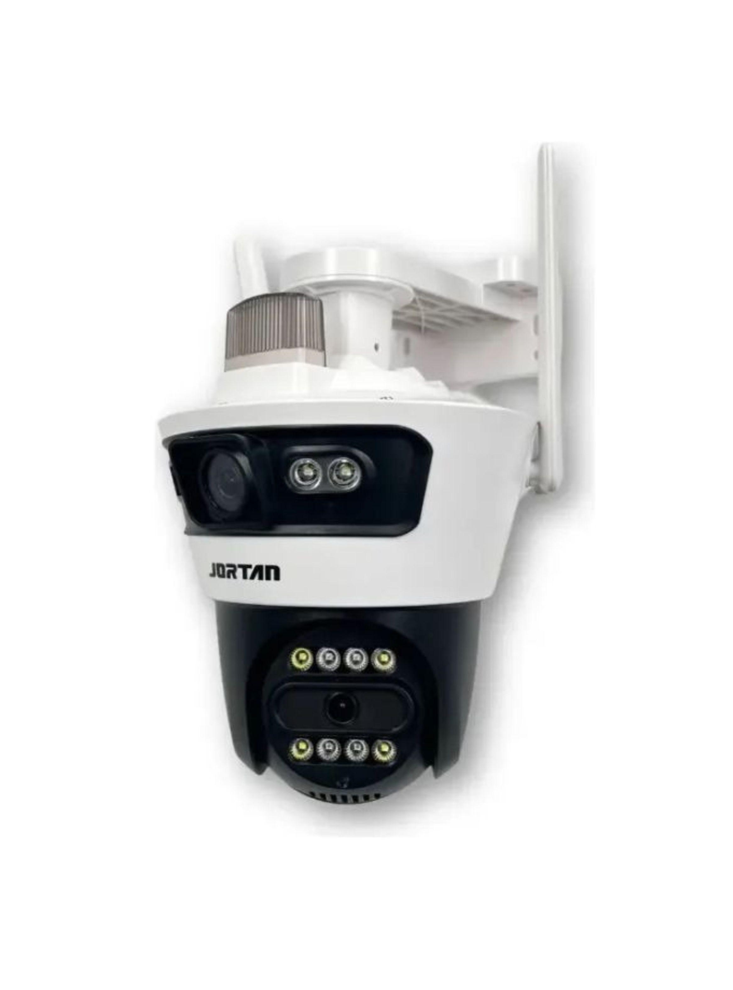 Cámara De Seguridad Jortan Doble Lente Wifi Exterior-1
