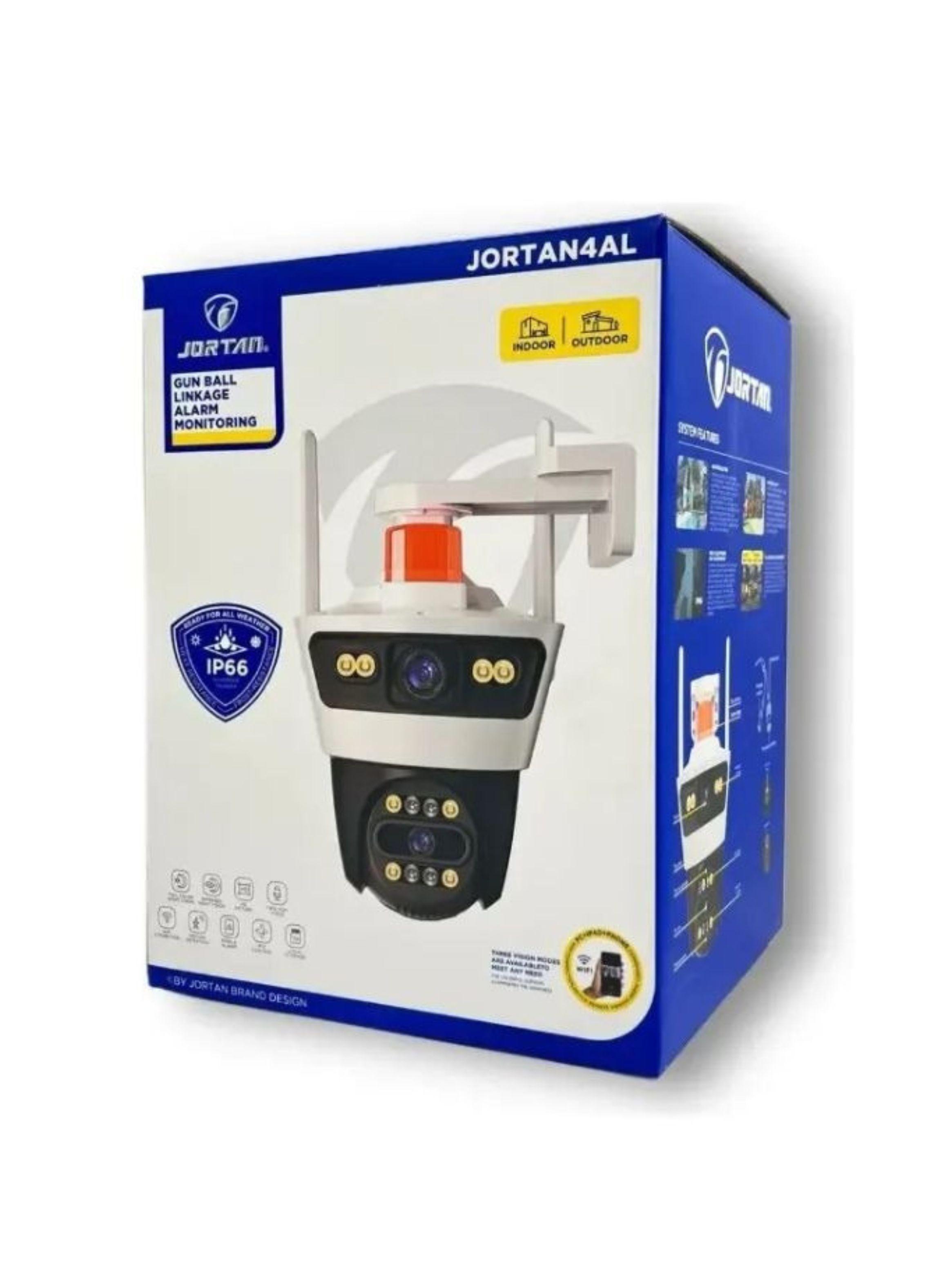 Cámara De Seguridad Jortan Doble Lente Wifi Exterior-4