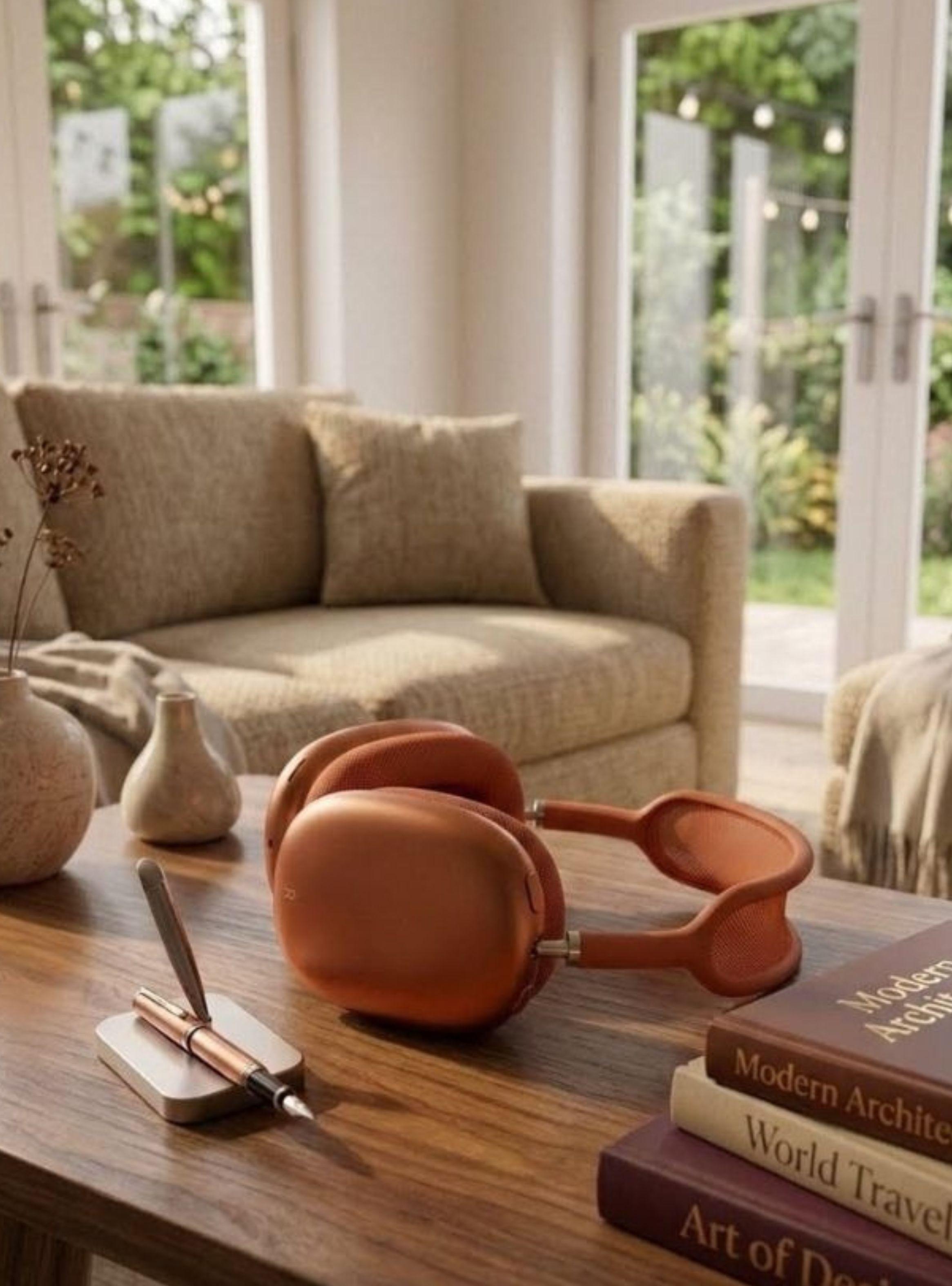 Audífonos Bluetooth EZRA Naranja 38H Inalámbricos-3
