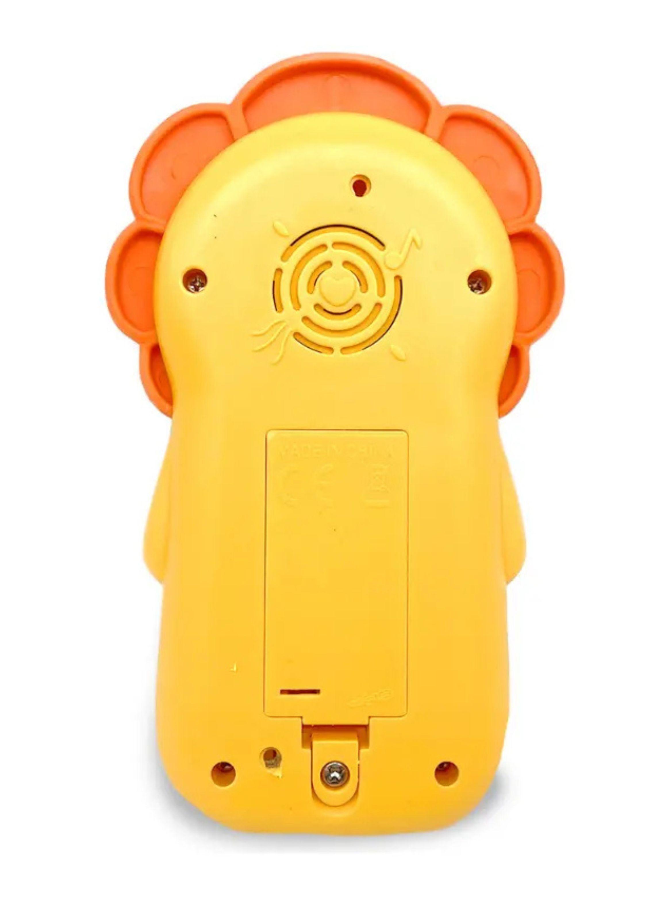 Juguete Celular Teléfono Interactivo Tigre Luces Sonido-2