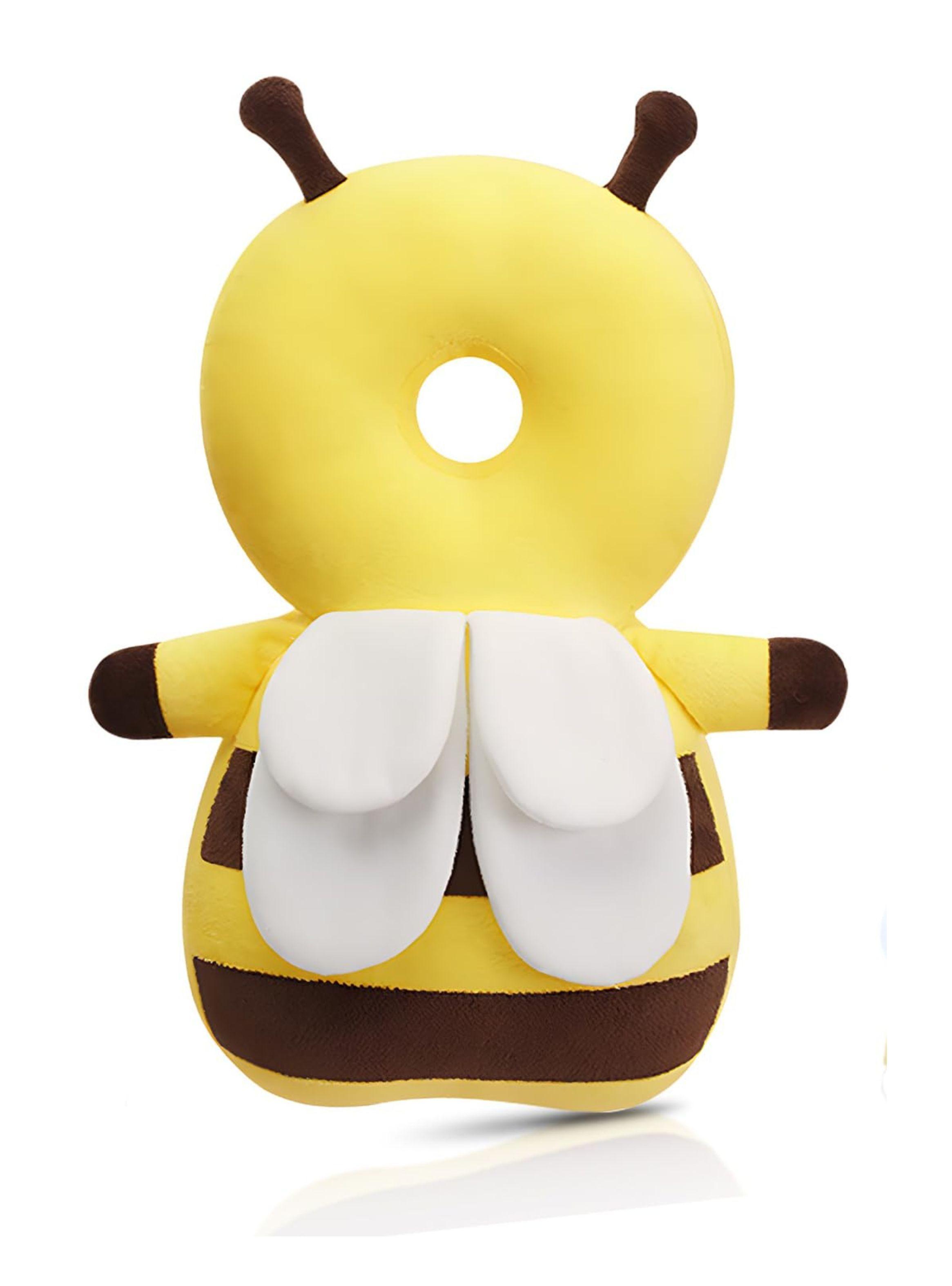 Mochila Cojin Protector Cabeza Bebe Anticaidas Abeja-0