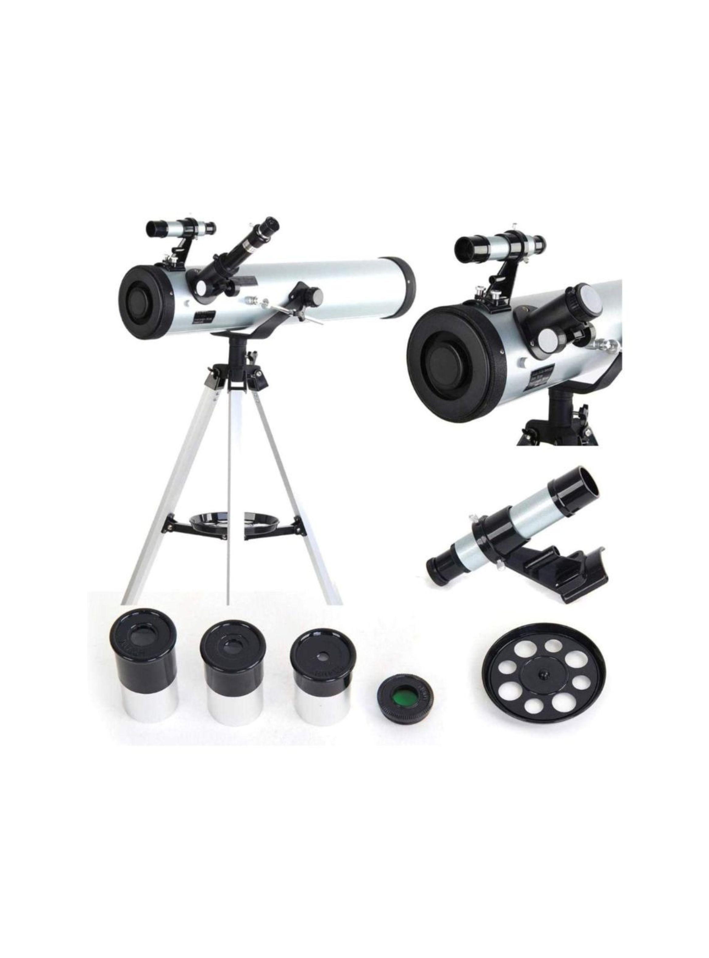  Telescopio Astronomico Profesional Reflector F70076 76mm-4