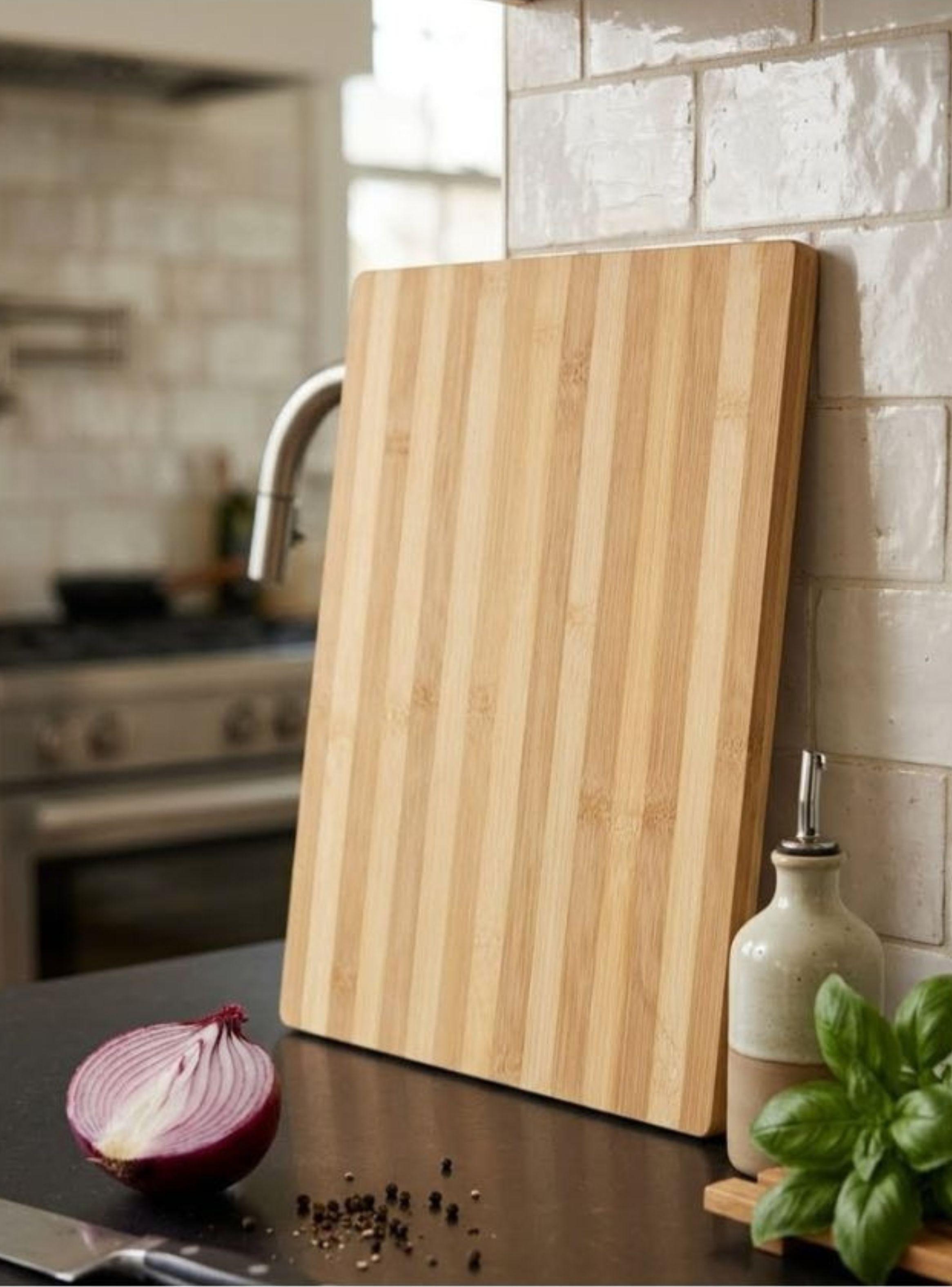 Tabla Picar Bambú Ecológica 30x40cm Picoteo Cocina-2