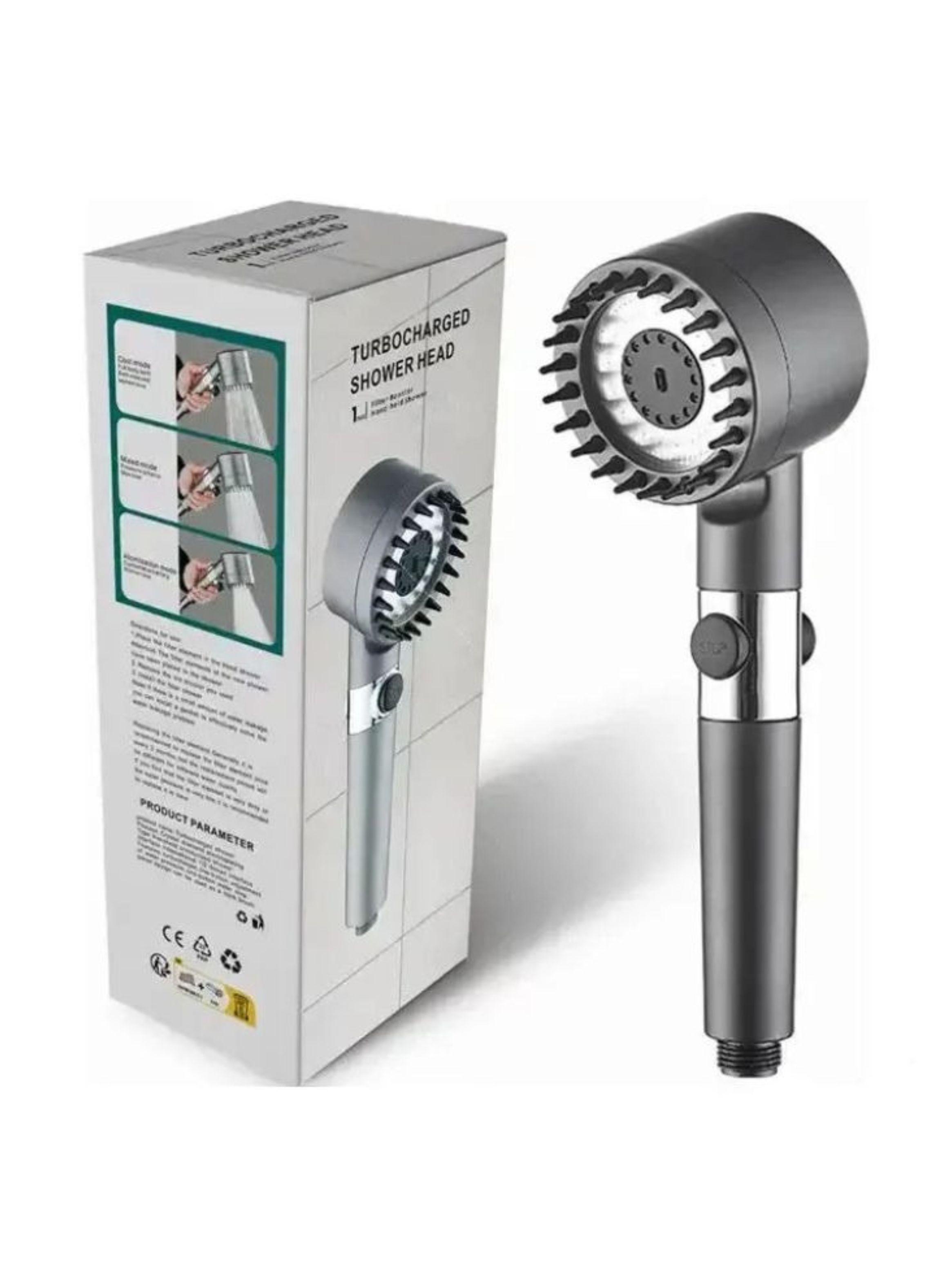  Cabezal De Ducha Turbo Filtro Masajeador Alta Presión-2